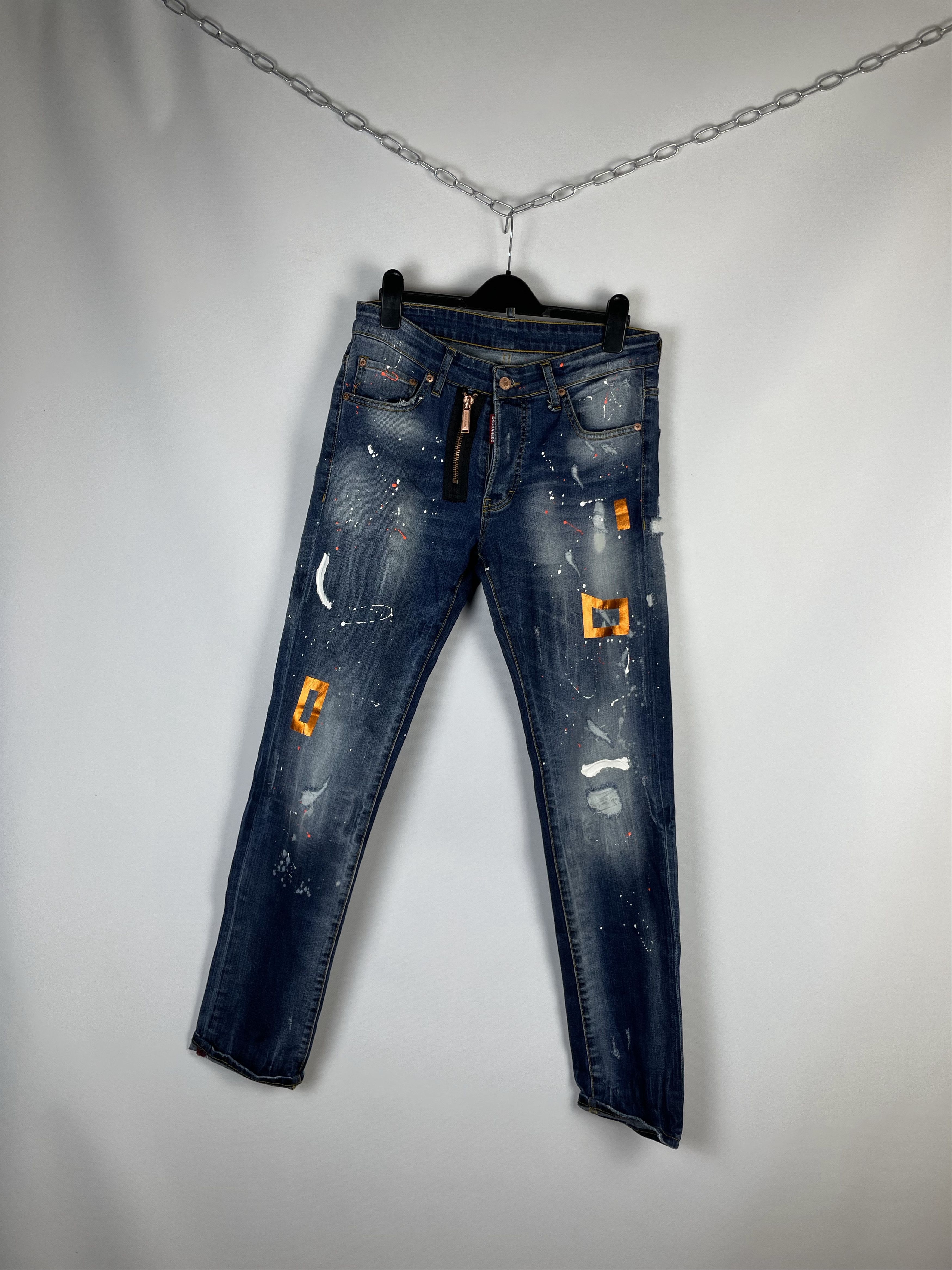 Dsquared2 Dsquared2 d2 hype vintage pants jeans y2k Size US 32 / EU 48 - 2 Thumbnail