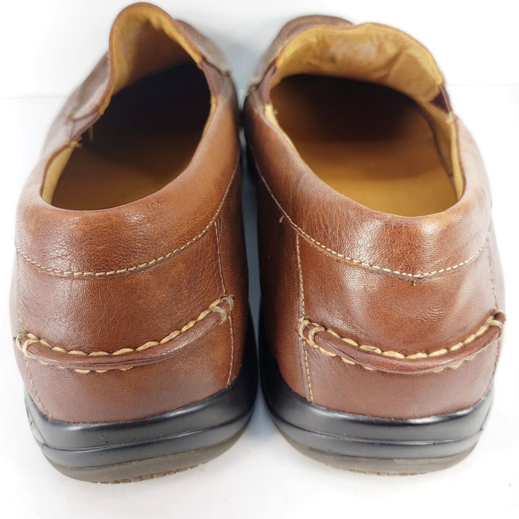 Sperry Sperry Top-Sider Gold Cup Loafer Brown Leather Shoes Size 11M Mens Slip On Casual Travel Memory Foam Cushion Size US L / EU 52-54 / 3 - 7 Thumbnail