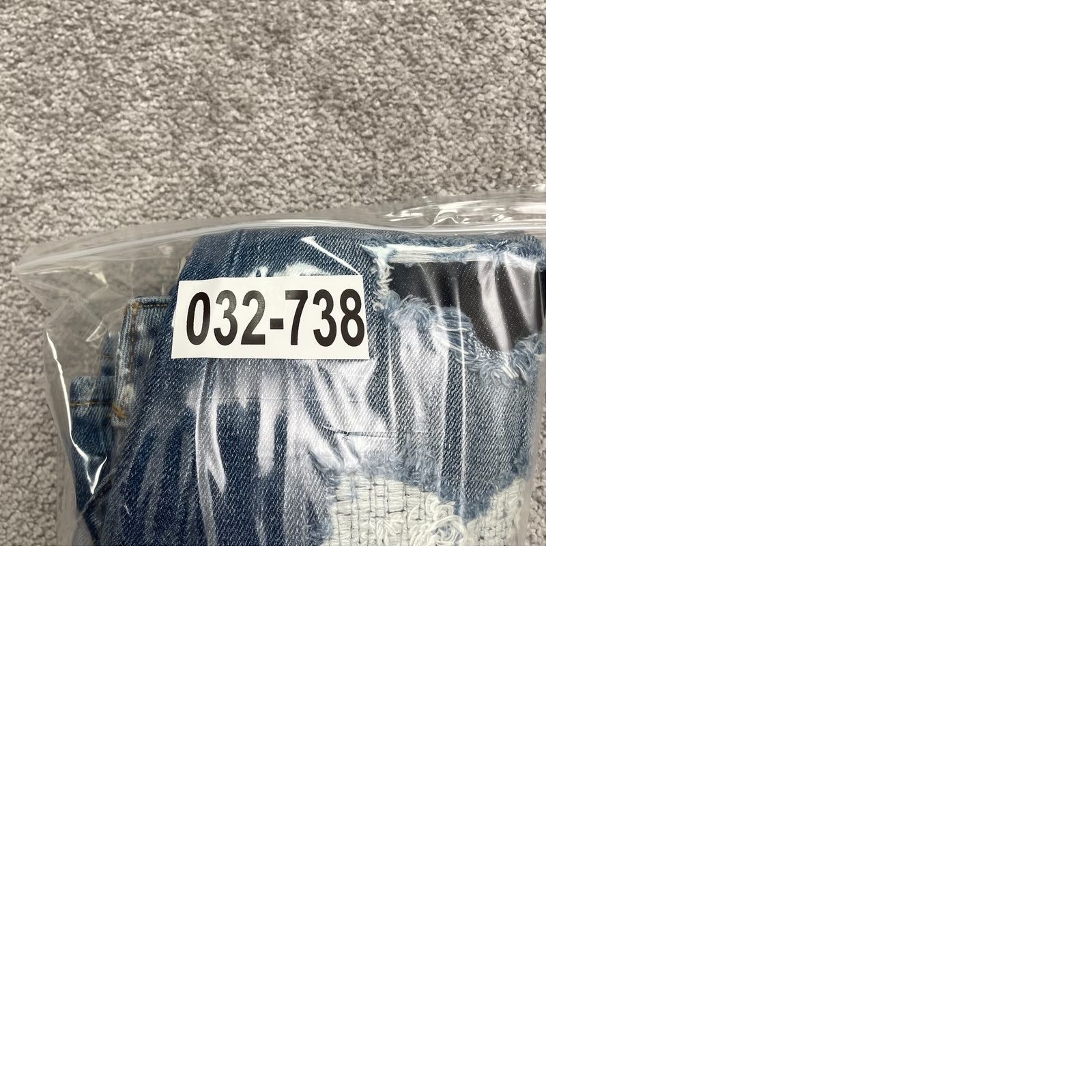 Guess GUESS Jeans Slim 5-Pocket Denim Tapered Distressed Blue Medium Wash Mens 38 Regular Size Size US 38 / EU 54 - 11 Thumbnail