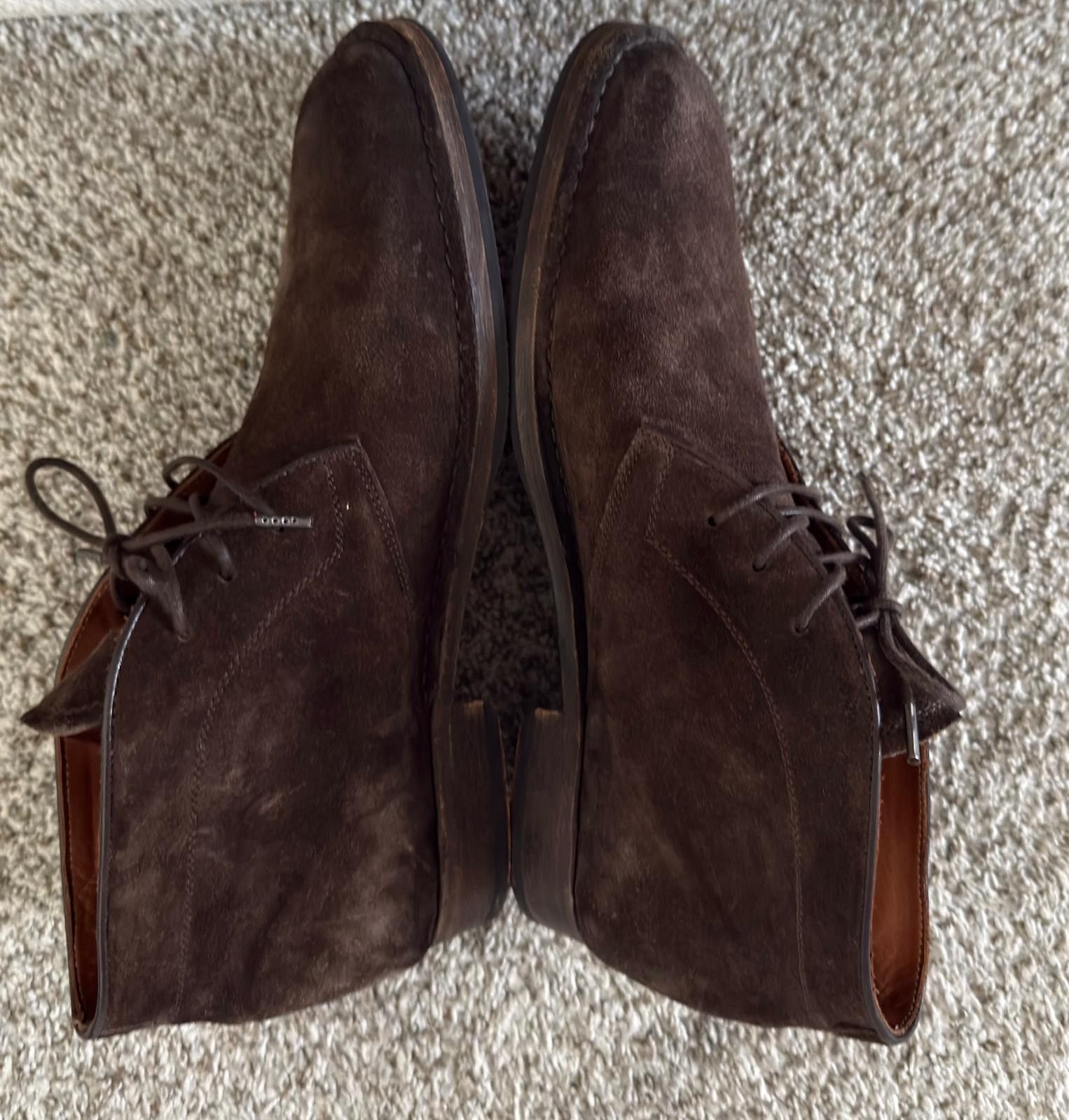 John Varvatos John Varvatos Chukka Boots Size 11.5 Handmade Size US 11.5 / EU 44-45 - 8 Thumbnail