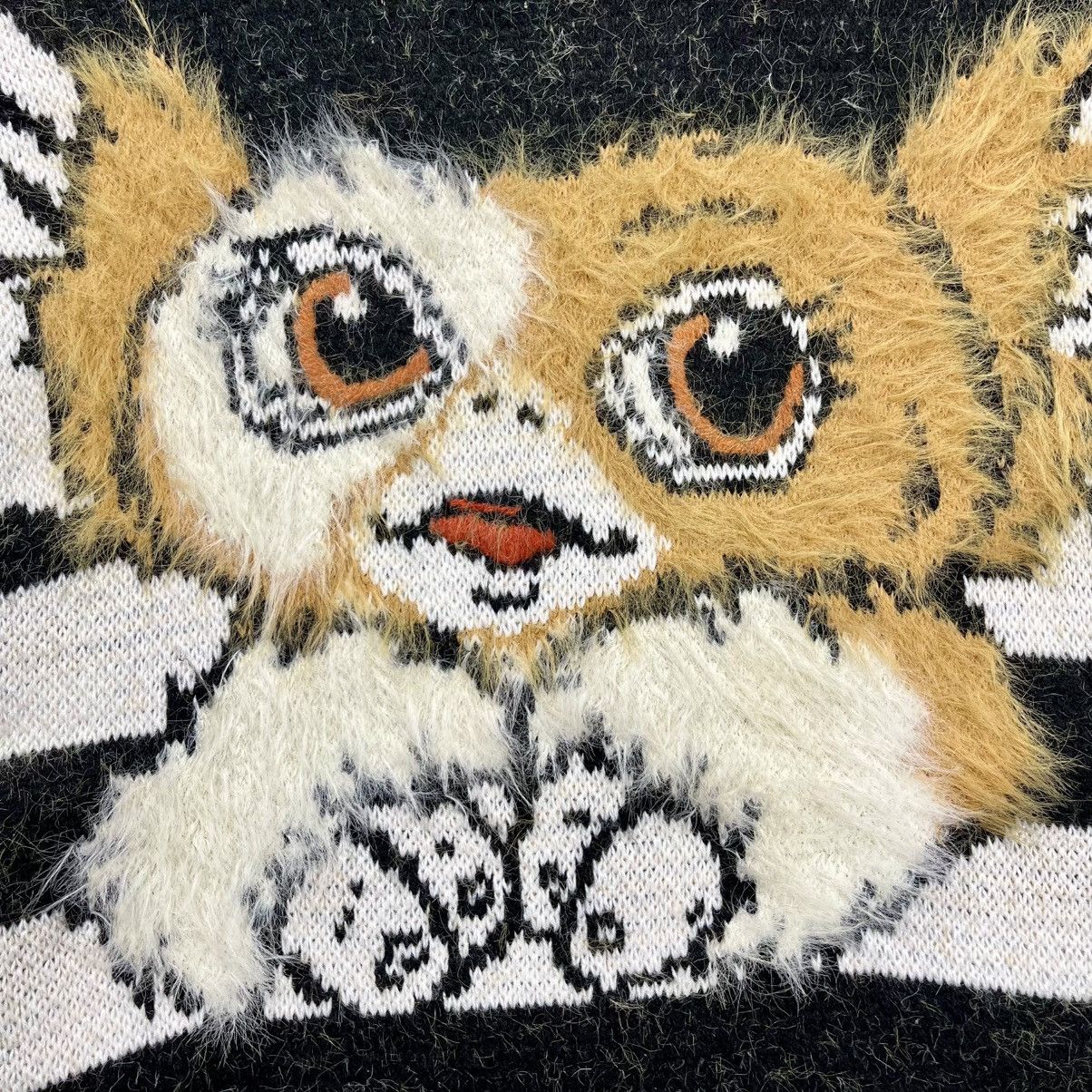 20471120 2000s Candy Stripper x Gremlins - Mohair Knitted Sweater Size US M / EU 48-50 / 2 - 6 Thumbnail