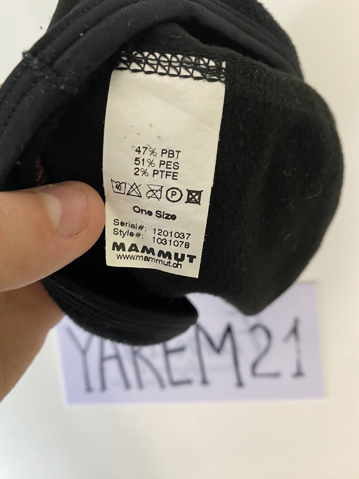 Vintage Mammut vintage hat cap Size ONE SIZE - 3 Thumbnail
