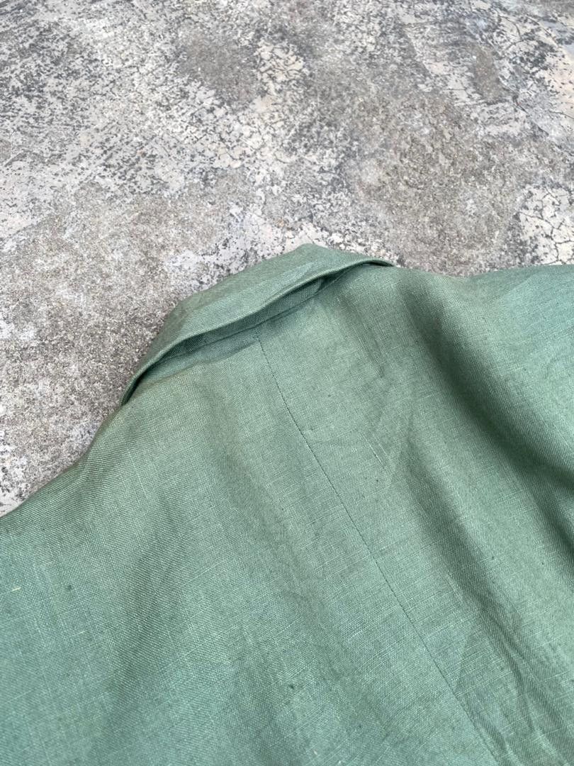 Thierry Mugler Rare Vintage 90s Thierry Mugler Green blazer Size 54R - 6 Thumbnail