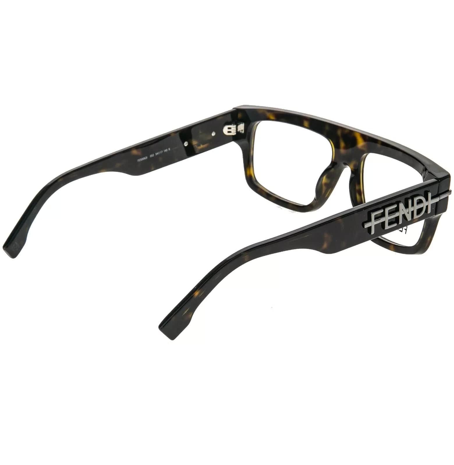 Fendi FENDI FENDIGRAPHY HOBO LOGO 50062 052 Eyeglasses FE50062I Size ONE SIZE - 7 Thumbnail
