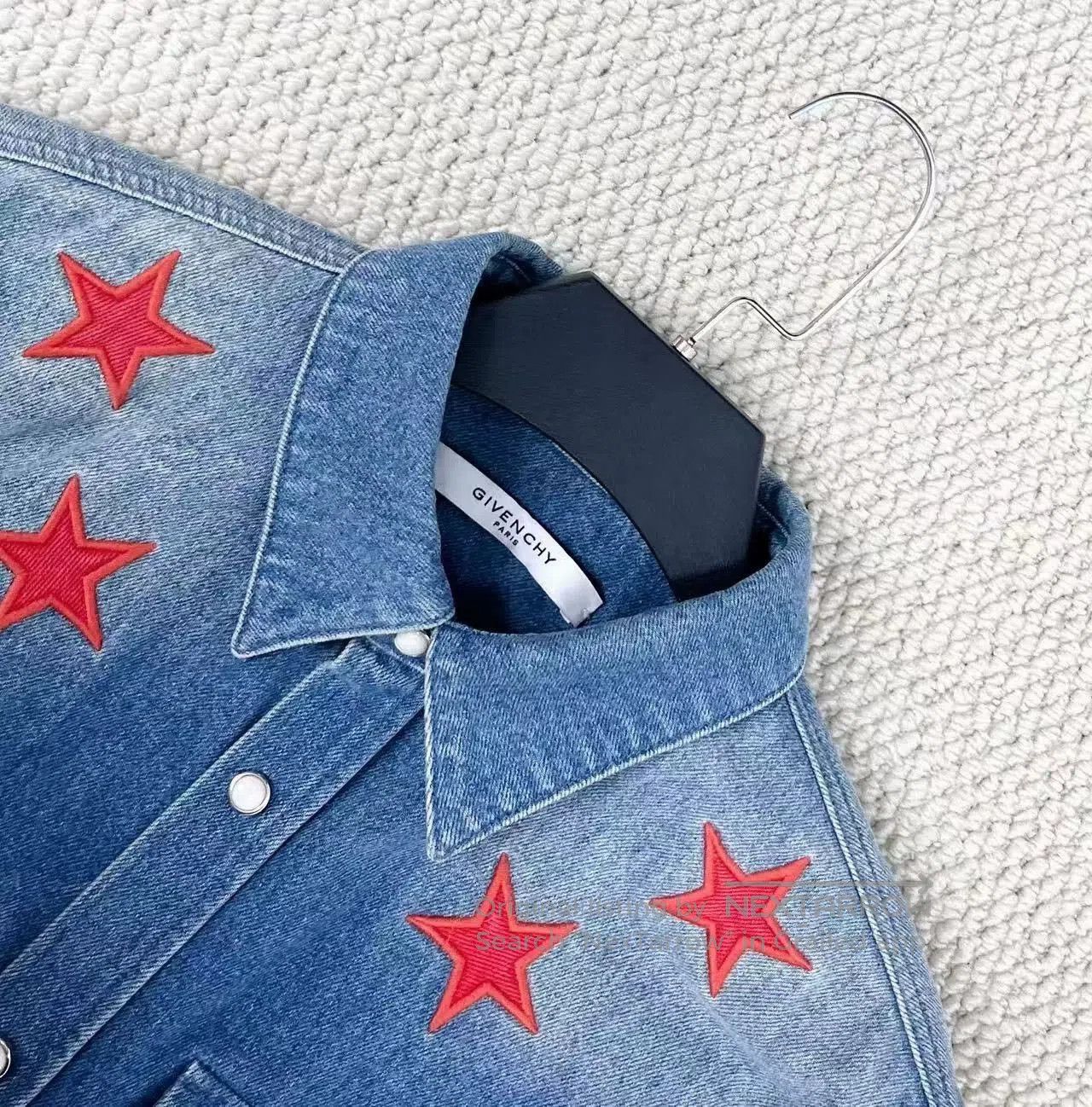 Givenchy Givenchy Washed Blue Denim Jacket. Size US S / EU 44-46 / 1 - 3 Thumbnail