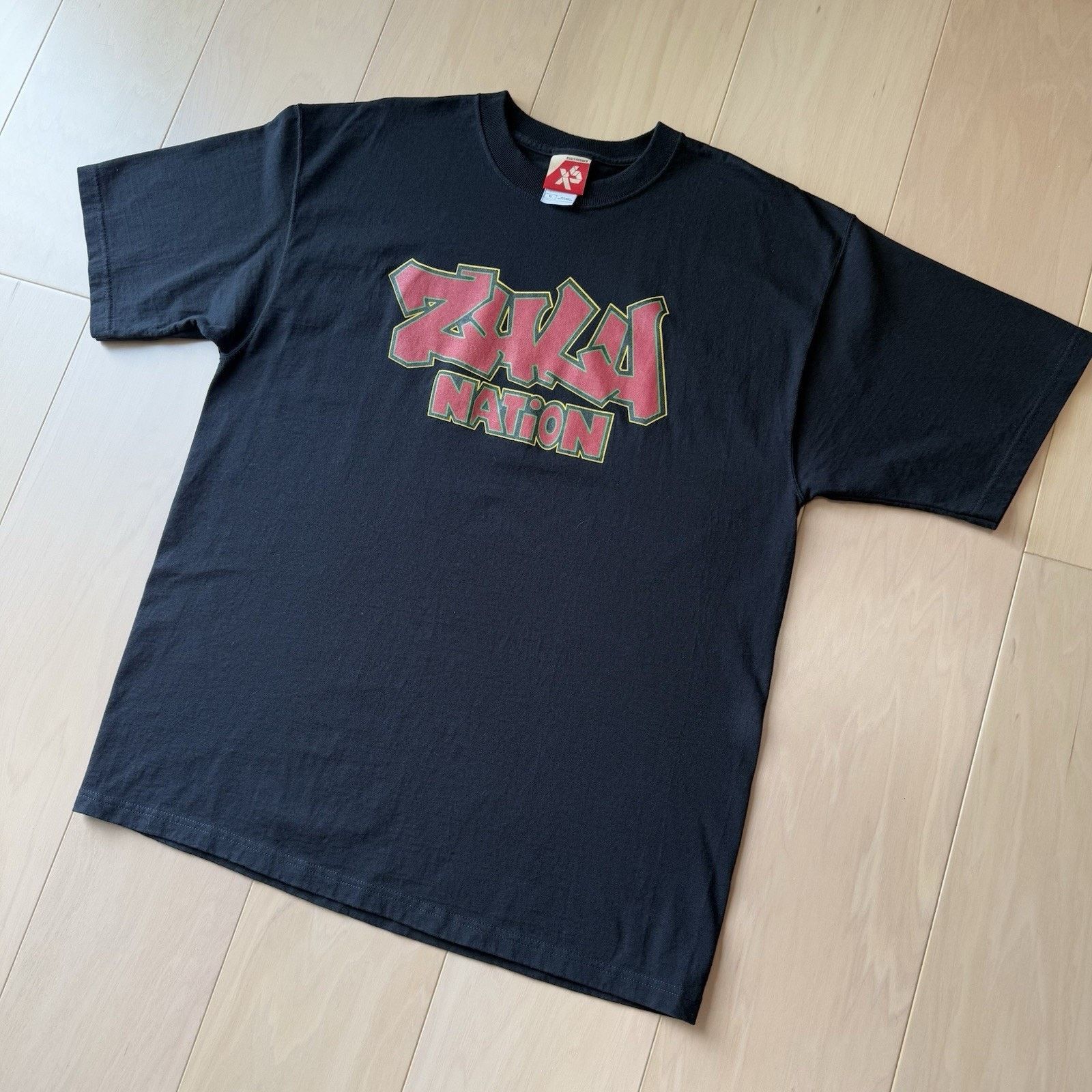 Vintage Vintage Zulu Nation Shirt Black Y2K Exact Science New York Size US XL / EU 56 / 4 - 7 Thumbnail