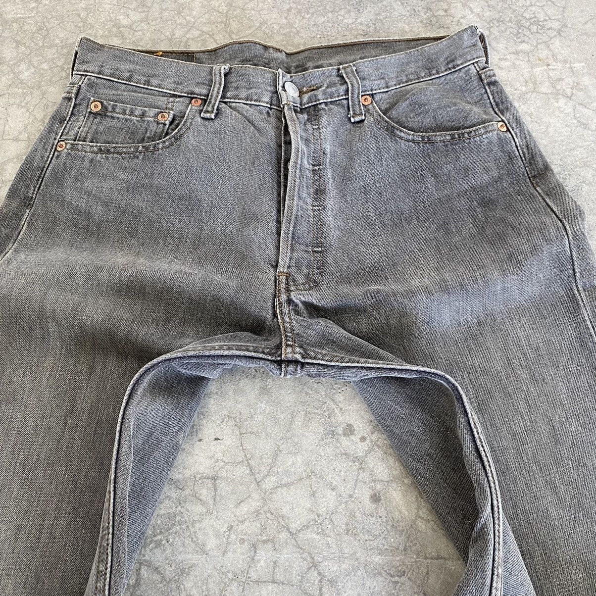 Levi's Vintage Late 90’s Levis 501 Ash Grey Jeans Size US 31 - 13 Thumbnail
