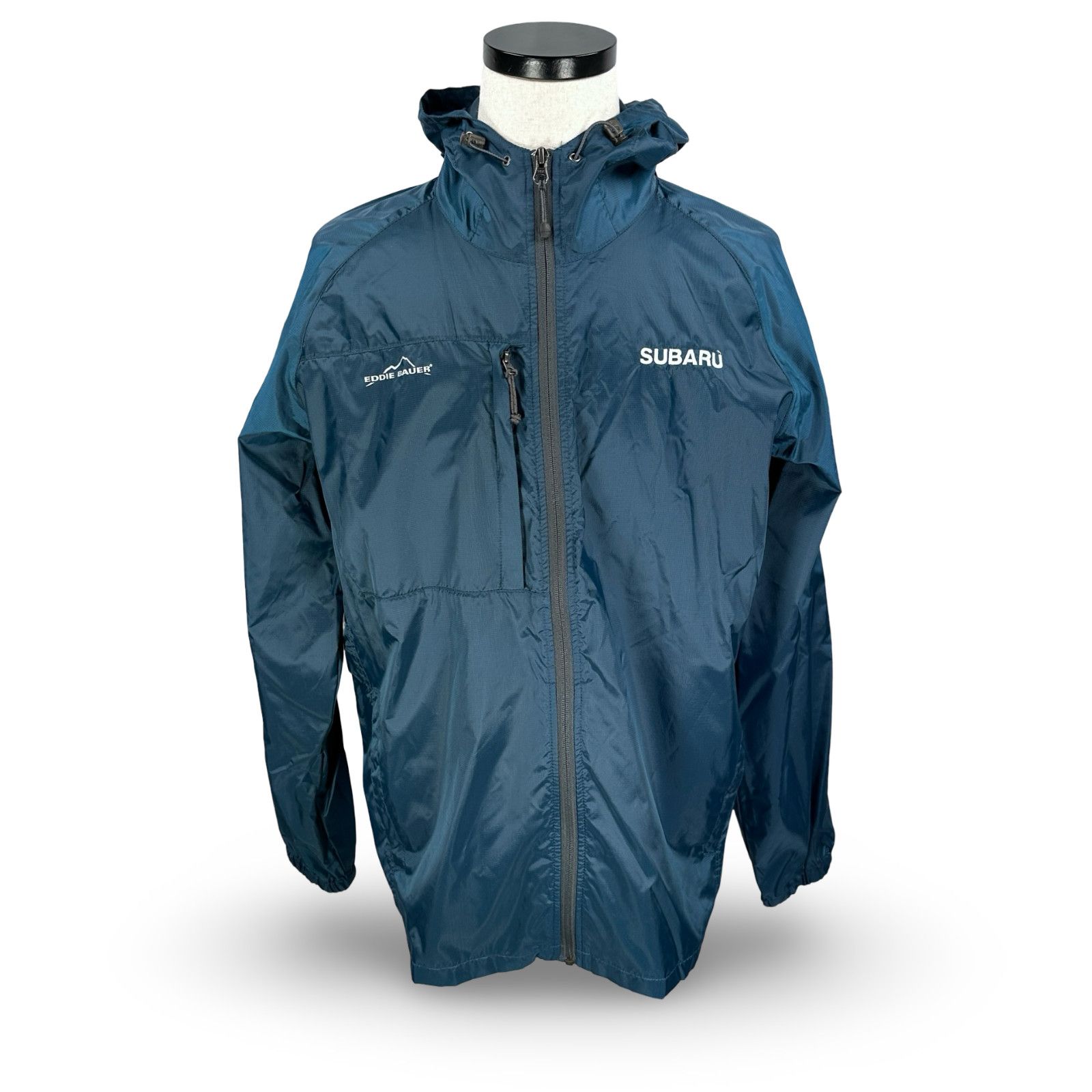 Eddie Bauer Eddie Bauer Subaru Dealership Windbreaker Jacket Mens L Blue Size US L / EU 52-54 / 3 - 1 Thumbnail