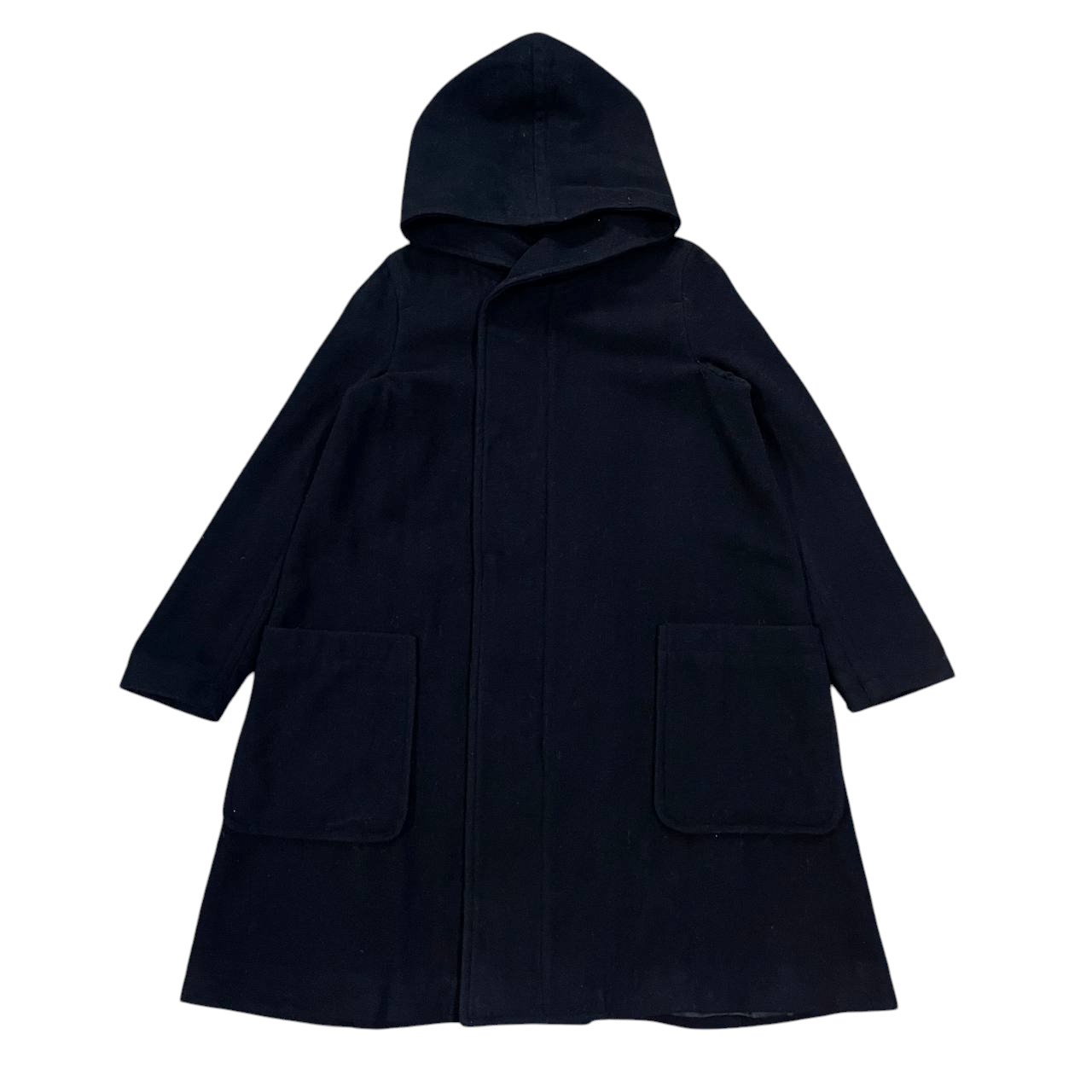 Vintage Zucca Wool Hooded Coat