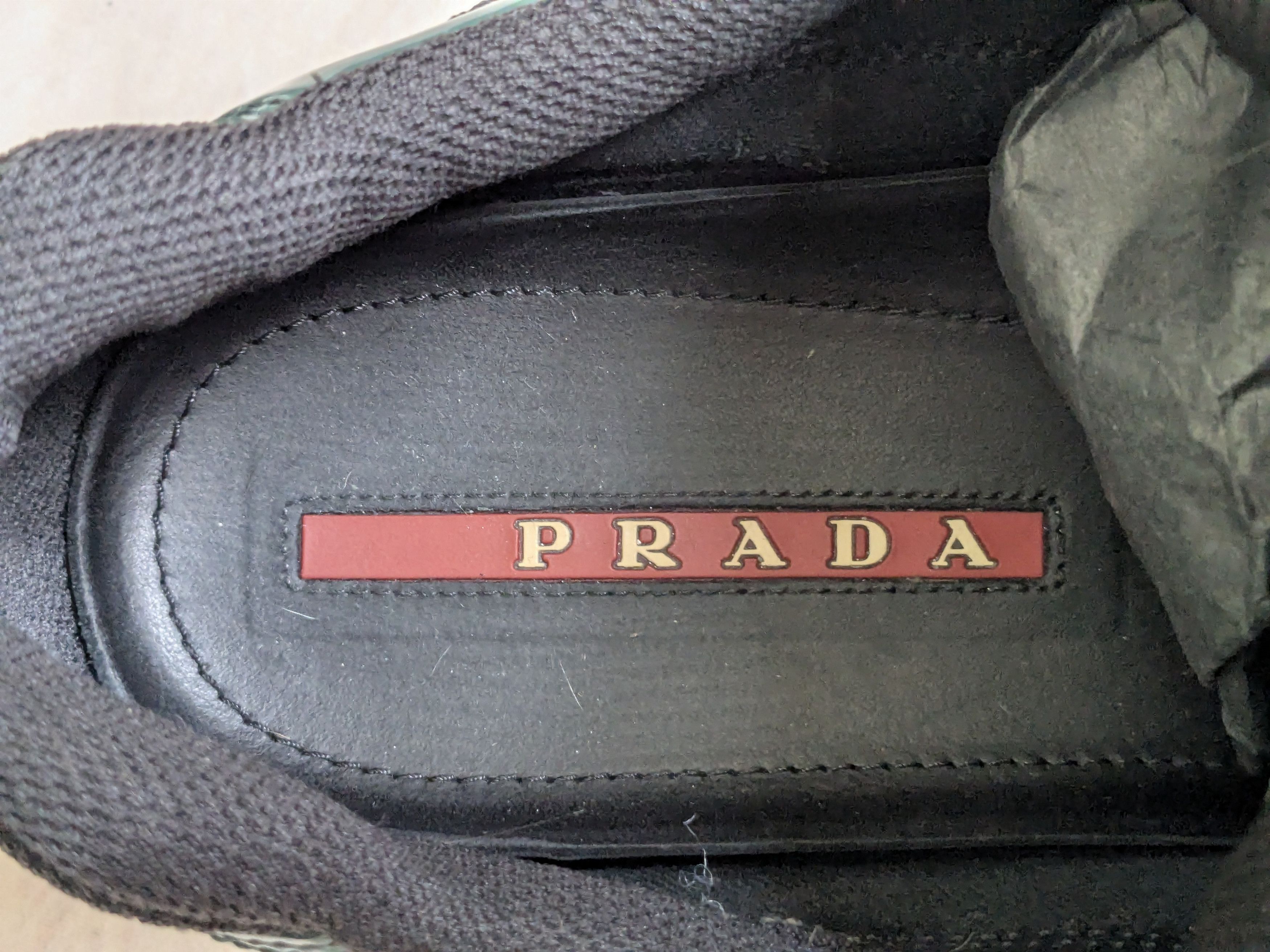 Prada Prada America's Cup Green Black Patent Leather 9 Size US 9 / EU 42 - 5 Thumbnail