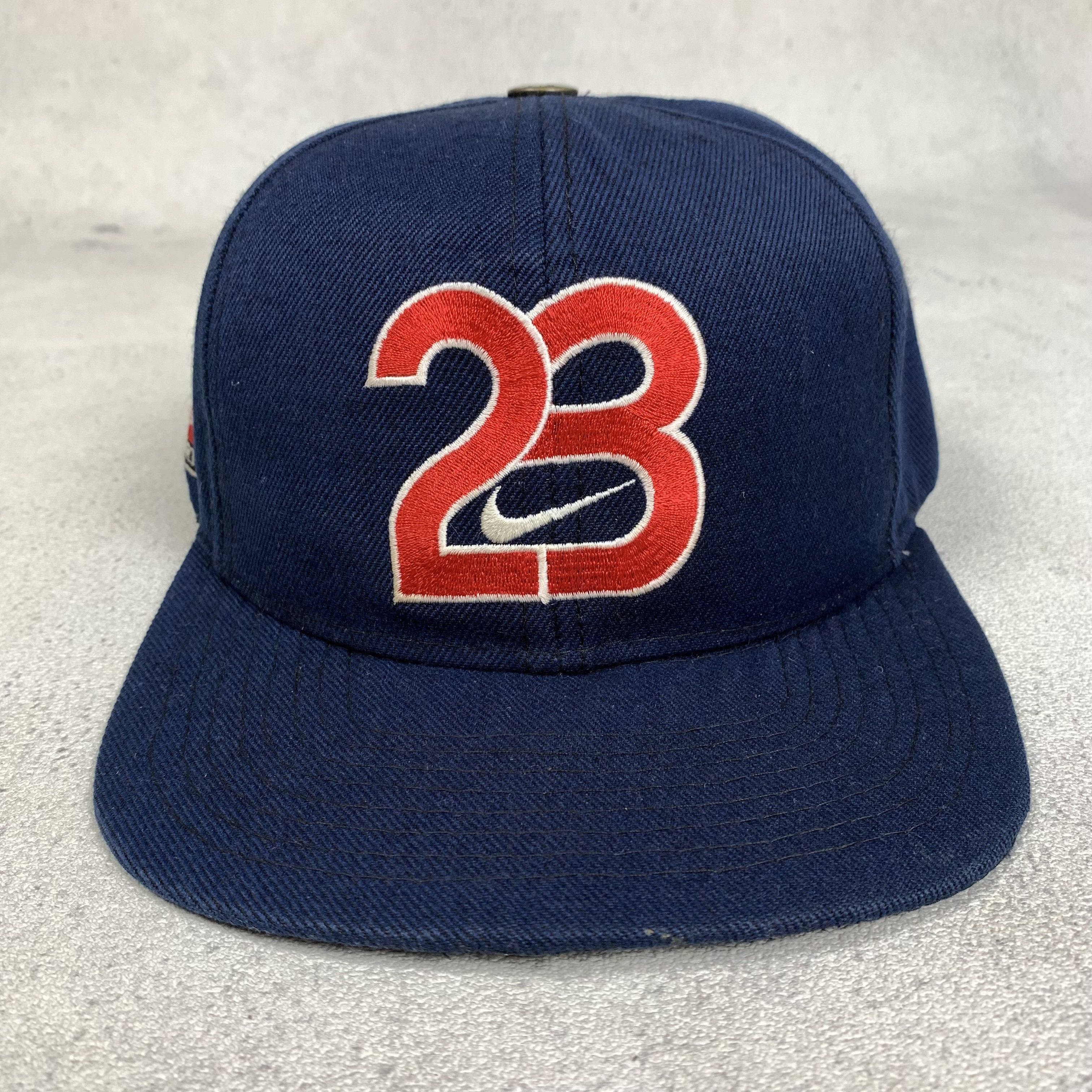 Nike Vintage Nike 23 Jordan Snapback Hat Cap Size ONE SIZE - 2 Thumbnail