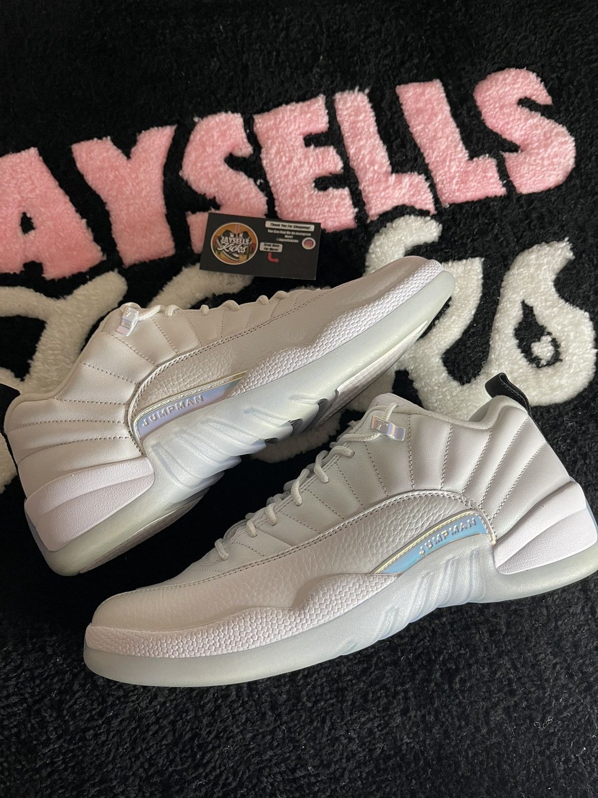 Jordan Brand × Nike Jordan 12 Low Retro "Easter" 2020 Size US 11 / EU 44 - 2 Thumbnail