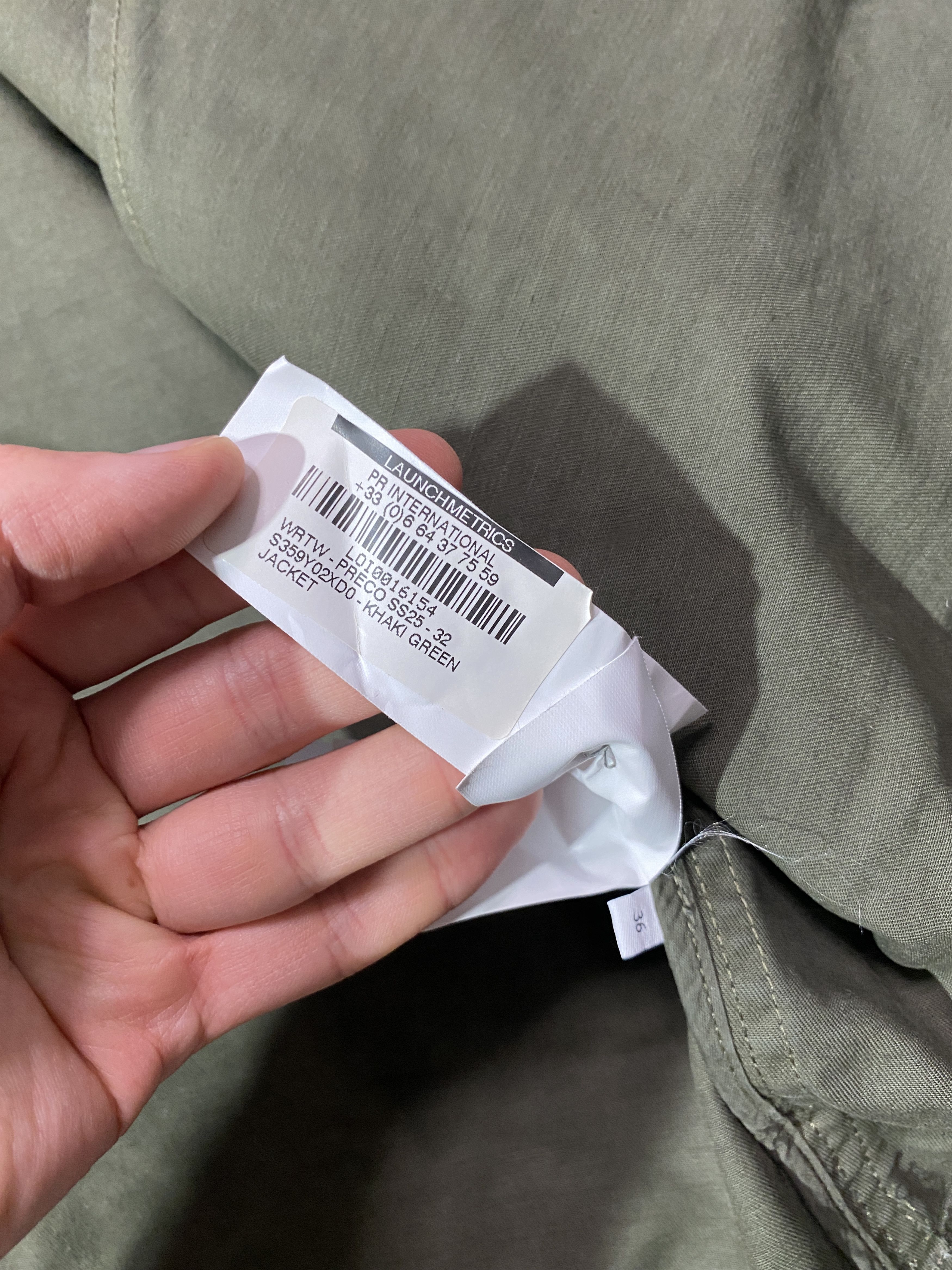 Loewe SS25 LOEWE MILITARY STYLE PROTOTYPE/SAMPLE CANVAS JACKET Size US M / EU 48-50 / 2 - 14 Thumbnail
