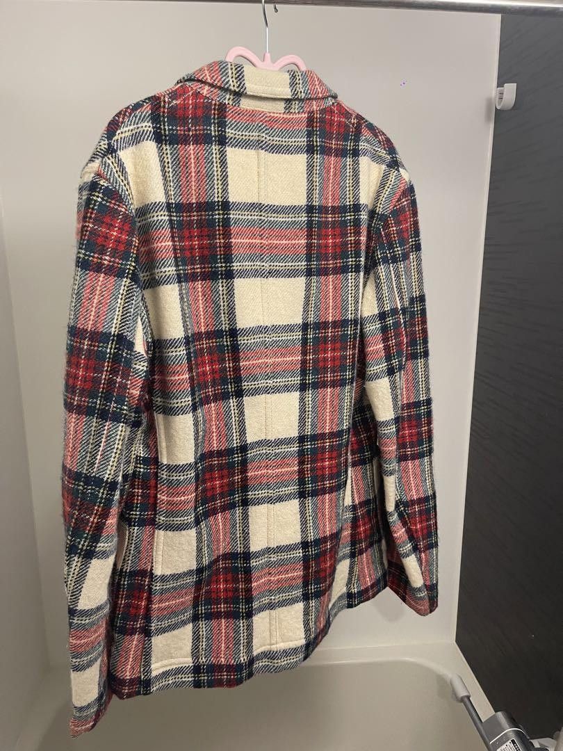 Comme des Garcons × Junya Watanabe Plaid Wool Tailored Jacket Size US M / EU 48-50 / 2 - 2 Thumbnail
