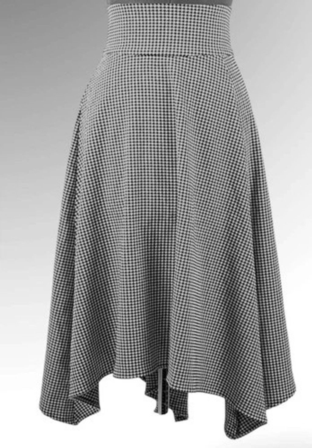 Other NWOT Lane Bryant Houndstooth Flared Career Skirt Women 18/20 Size 40" / US 18 - 7 Thumbnail