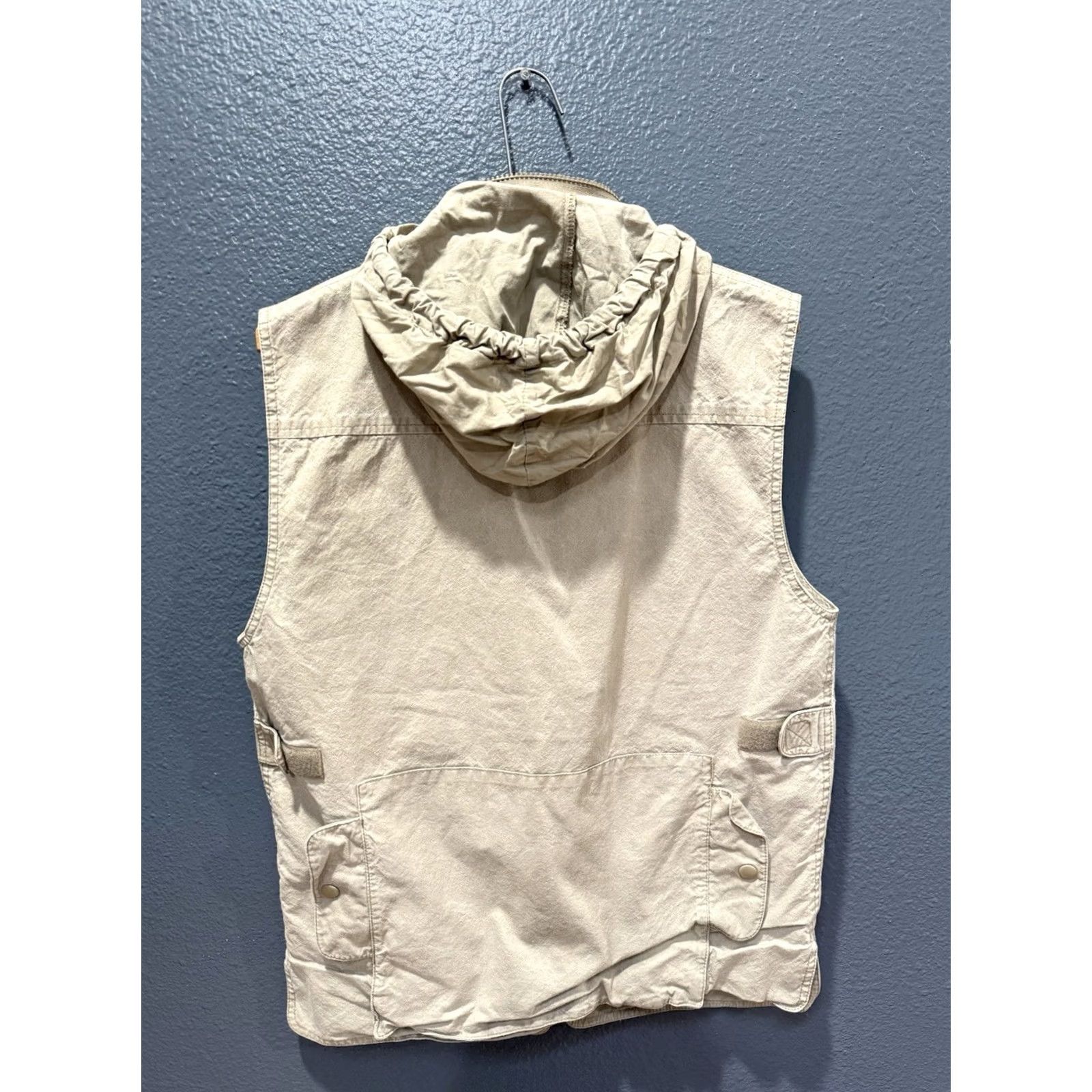 Banana Republic VINTAGE Banana Republic Vest Shirt Zip Beige 90s Size S Men Cotton Cargo Safari Khaki Bag? Size US S / EU 44-46 / 1 - 4 Thumbnail