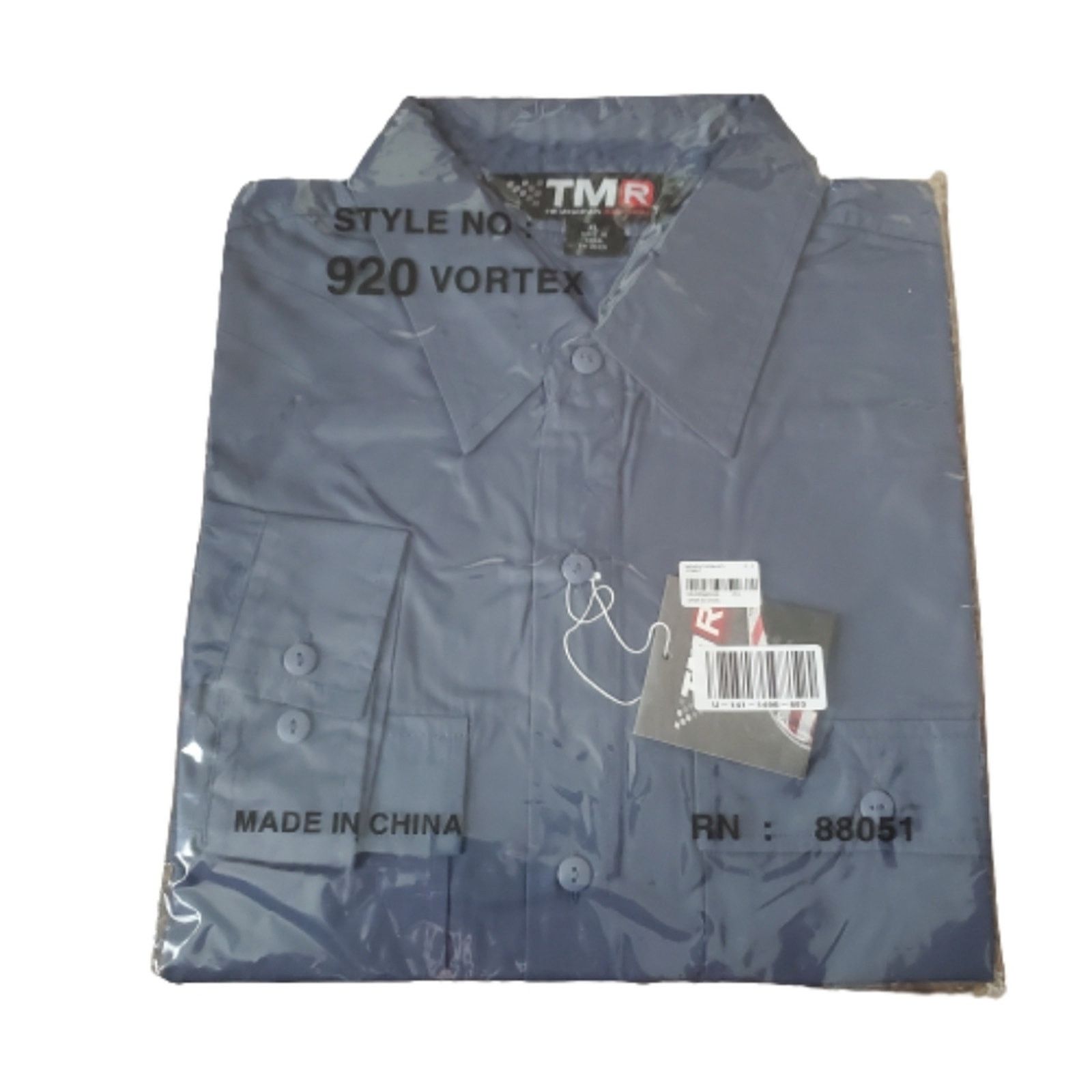 Other COBALT BLUE ☆ FRONT FLAP POCKET ☆ EPILET SHOULDER SHIRT ☆XL Size US XL / EU 56 / 4 - 6 Thumbnail