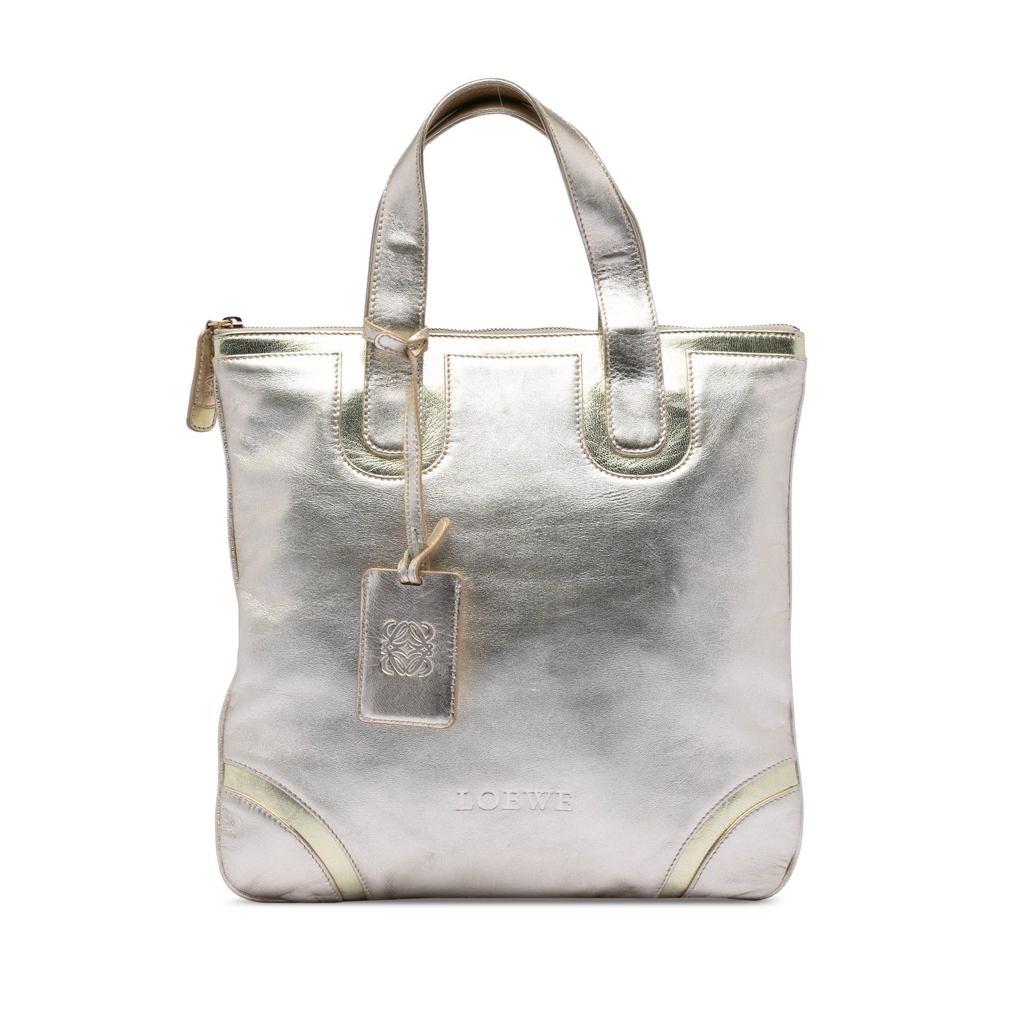 Loewe Metallic Leather Tote Size ONE SIZE - 1 Thumbnail