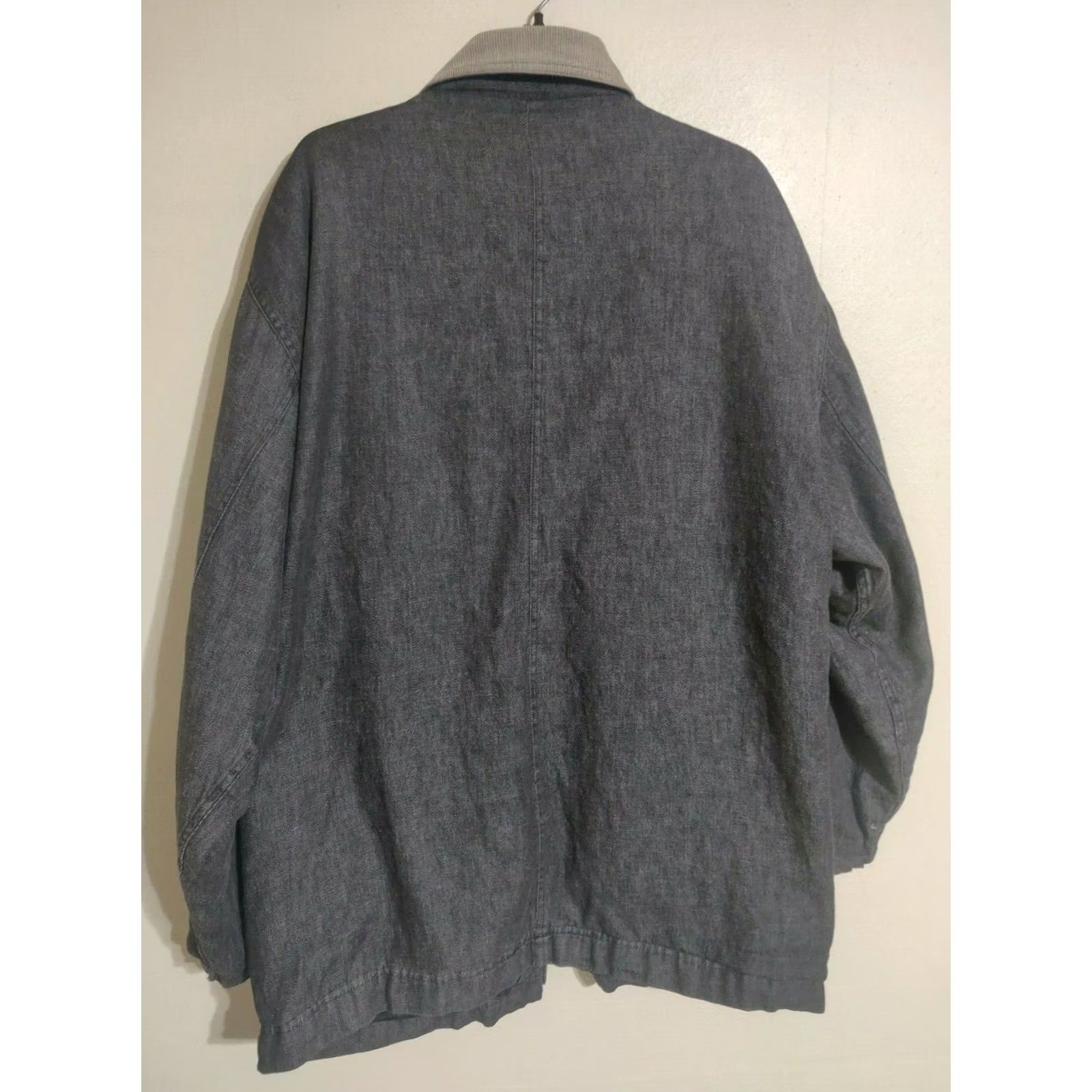 Denime VINTAGE Dodge Ram Tough Trucks Button Denim Chore Barn Coat Jacket Black Men's XL Size US XL / EU 56 / 4 - 7 Thumbnail