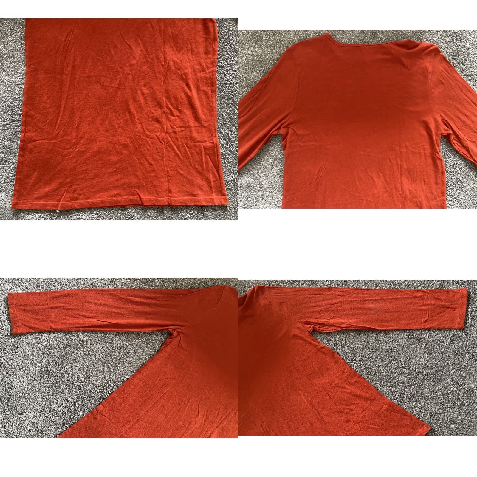Harley Davidson Harley-Davidson Shirt Women’s Long Sleeve Orange Bedazzled XL Rhinestone RK Stratman Motorcycle Biker Classic Pullover X-Large Size XL / US 12-14 / IT 48-50 - 11 Thumbnail
