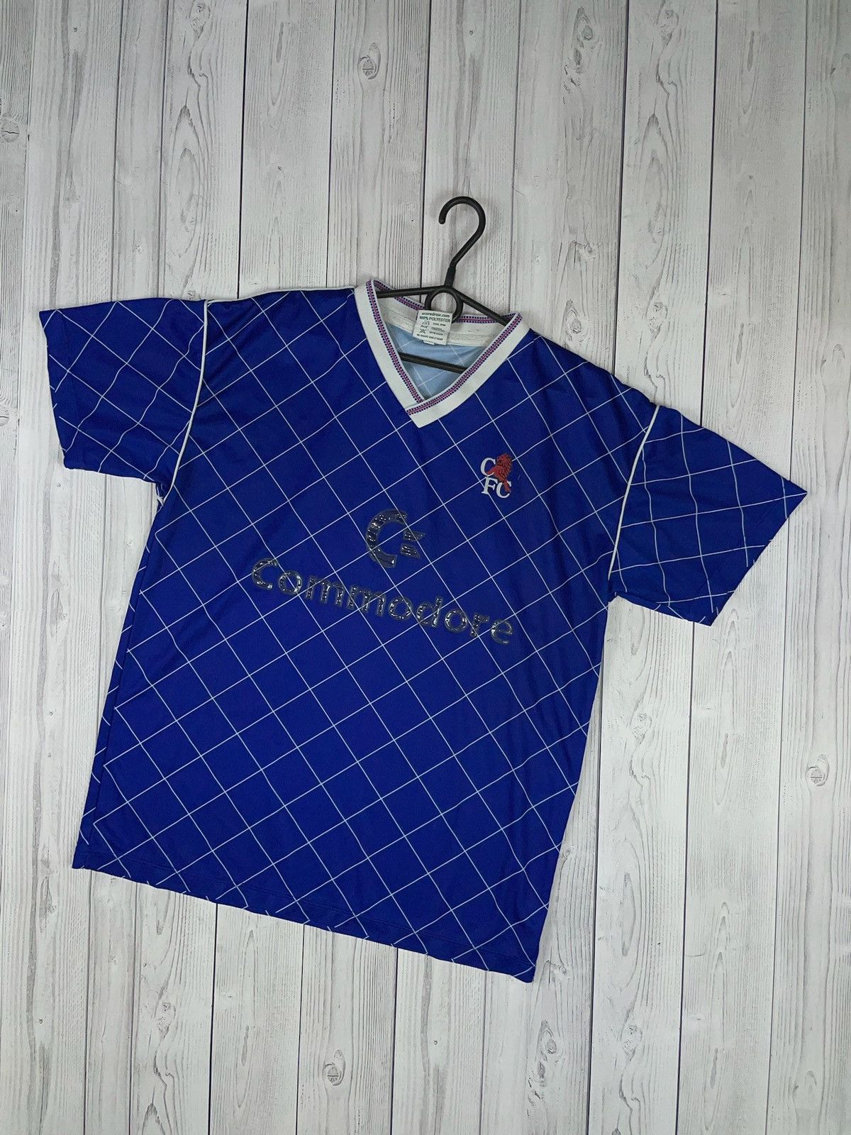 Chelsea Soccer Chelsea soccer retro jersey size L blue Size US L / EU 52-54 / 3 - 1 Thumbnail