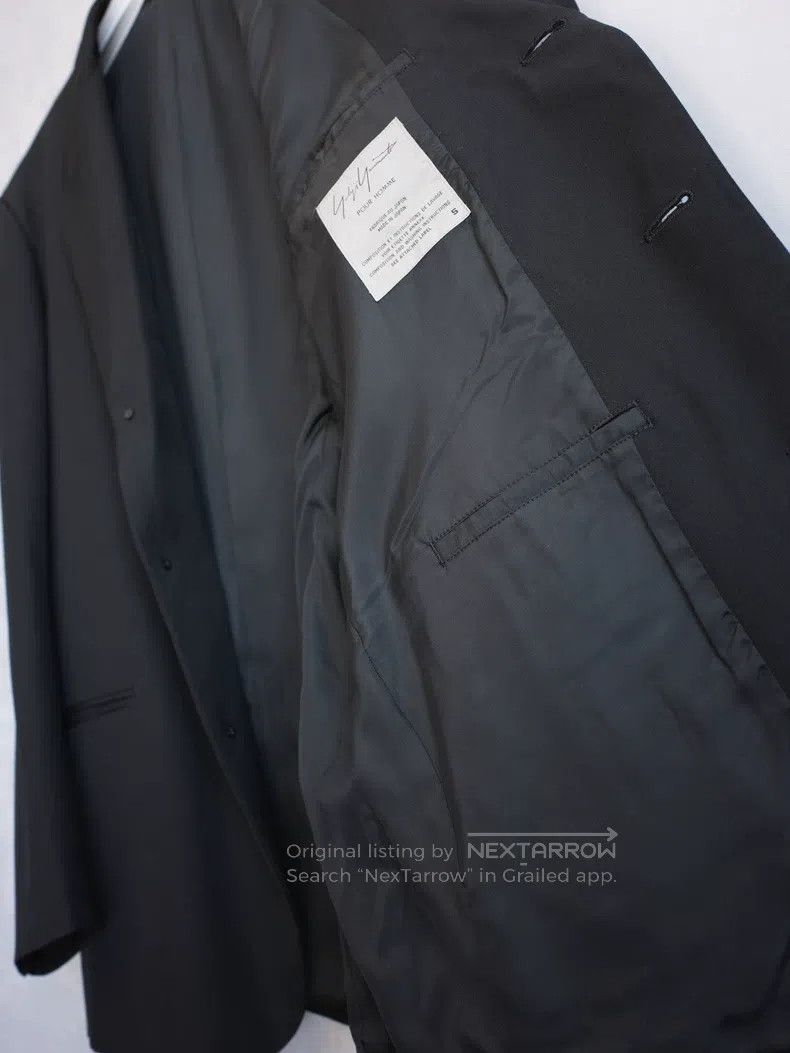 Yohji Yamamoto Yohji Yamamoto Elbow Patch Leather Jacket Size US S / EU 44-46 / 1 - 7 Thumbnail