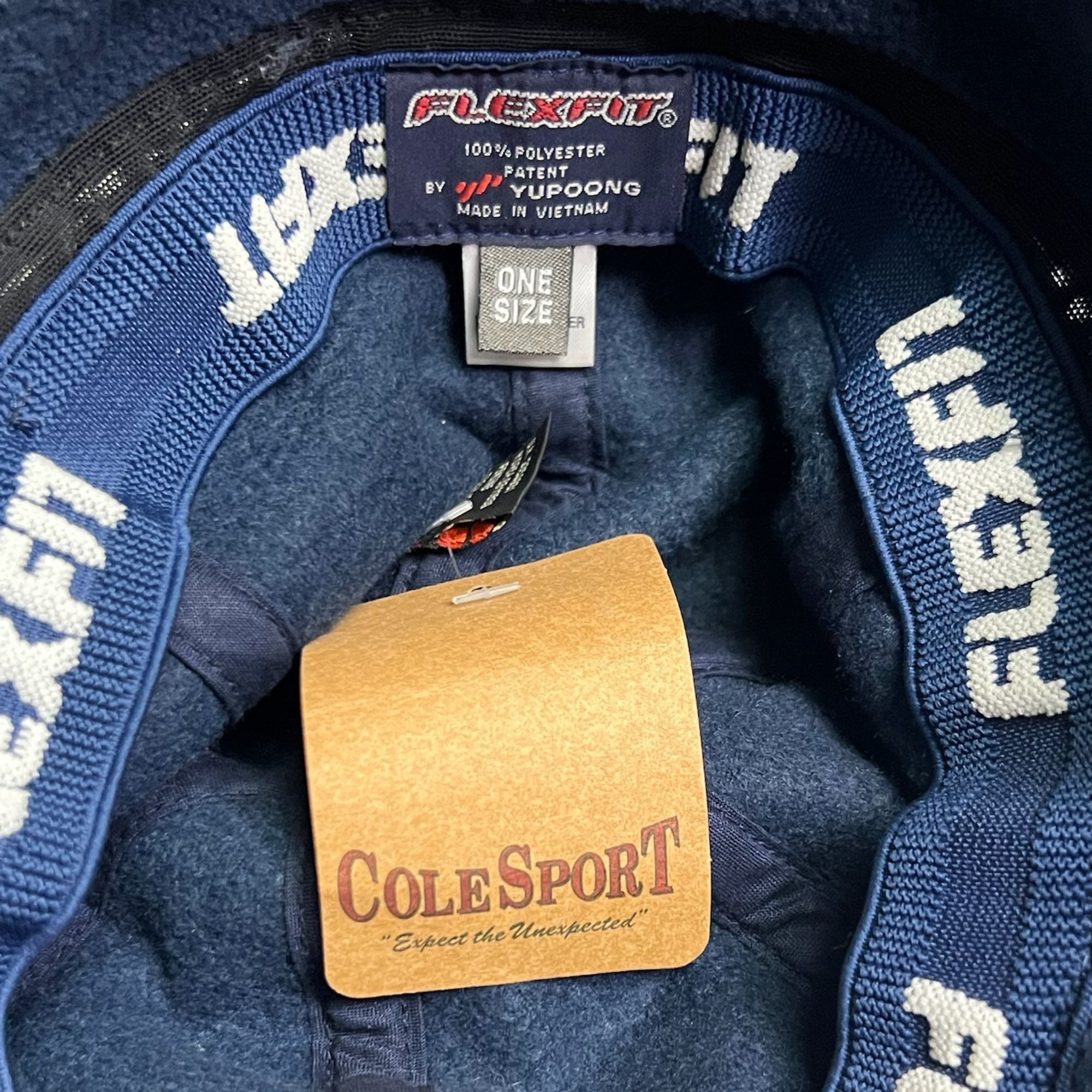 Other Thermal Fleece Hat With Ear Flaps Flexfit One Size Navy Blue Size ONE SIZE - 6 Thumbnail