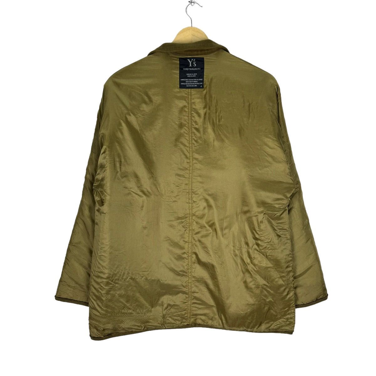 Yohji Yamamoto ☀️YOHJI YAMAMOTO REVERSIBLE ZIPPER JACKET Size XL / US 12-14 / IT 48-50 - 11 Thumbnail
