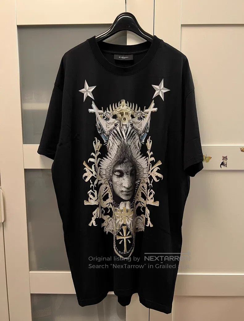 Givenchy Classic Dark Style Medusa Short Sleeve T-Shirt