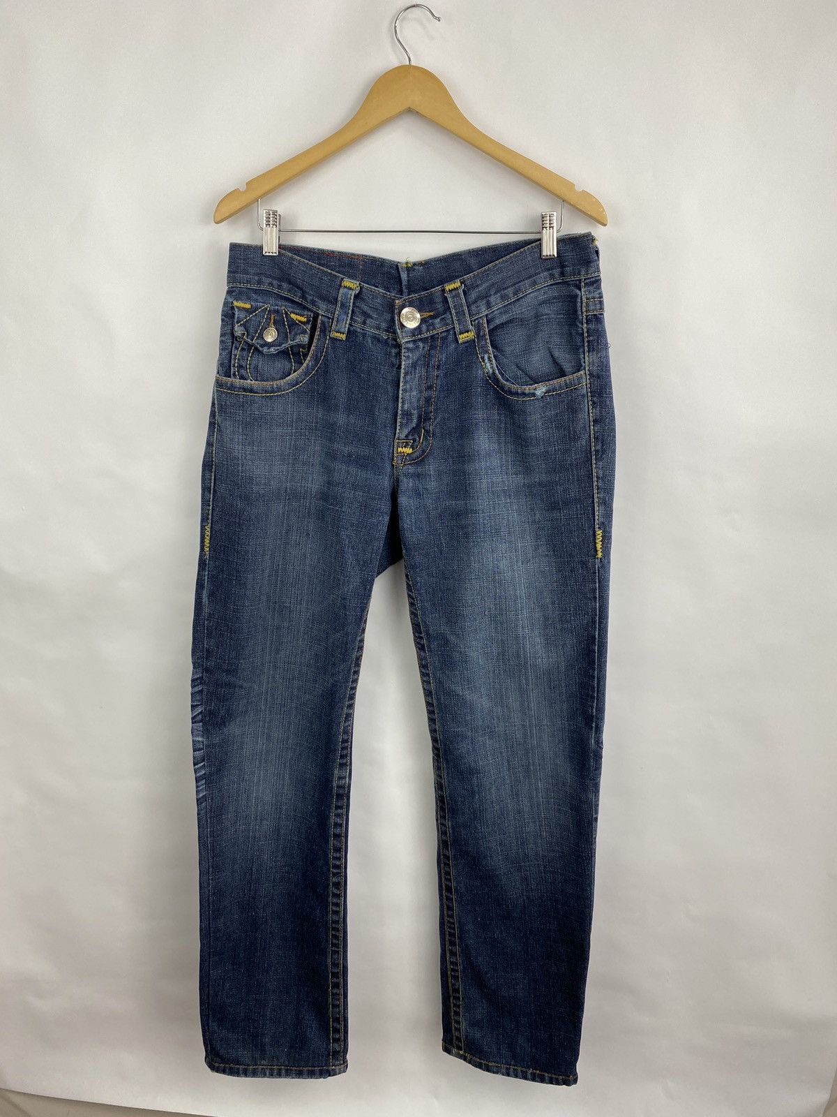 True Religion 🇺🇸 Vintage True Religion Denim Jeans made in USA Size US 34 / EU 50 - 8 Thumbnail