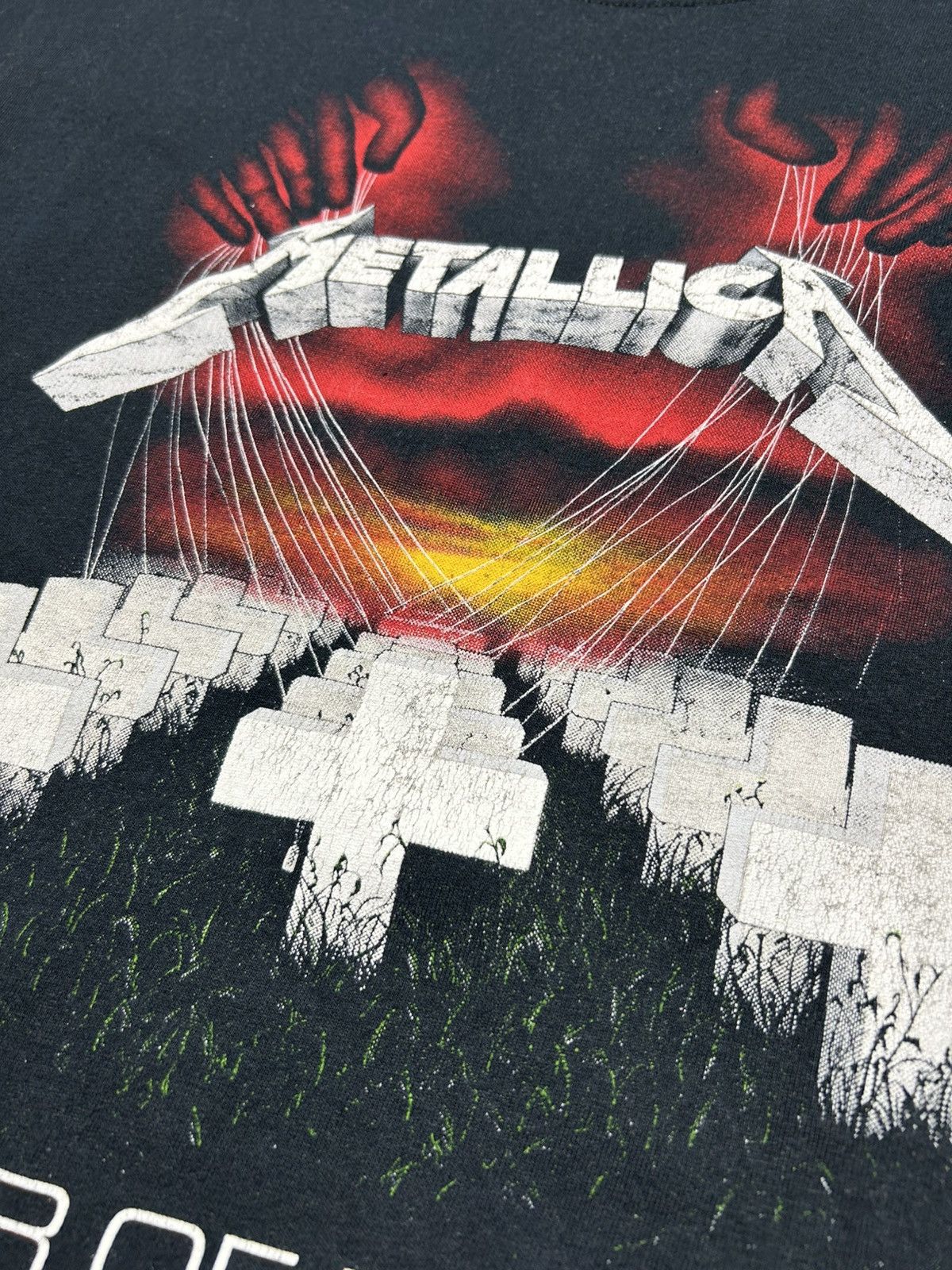 Band Tees Vintage Metallica Master Of Puppets 2007 Tour T-Shirt Size US S / EU 44-46 / 1 - 8 Thumbnail
