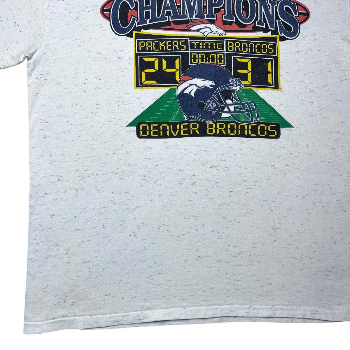 NFL 1998 NFL Denver Broncos Green Bay Packers Long Sleeve Shirt Size US XL / EU 56 / 4 - 8 Thumbnail