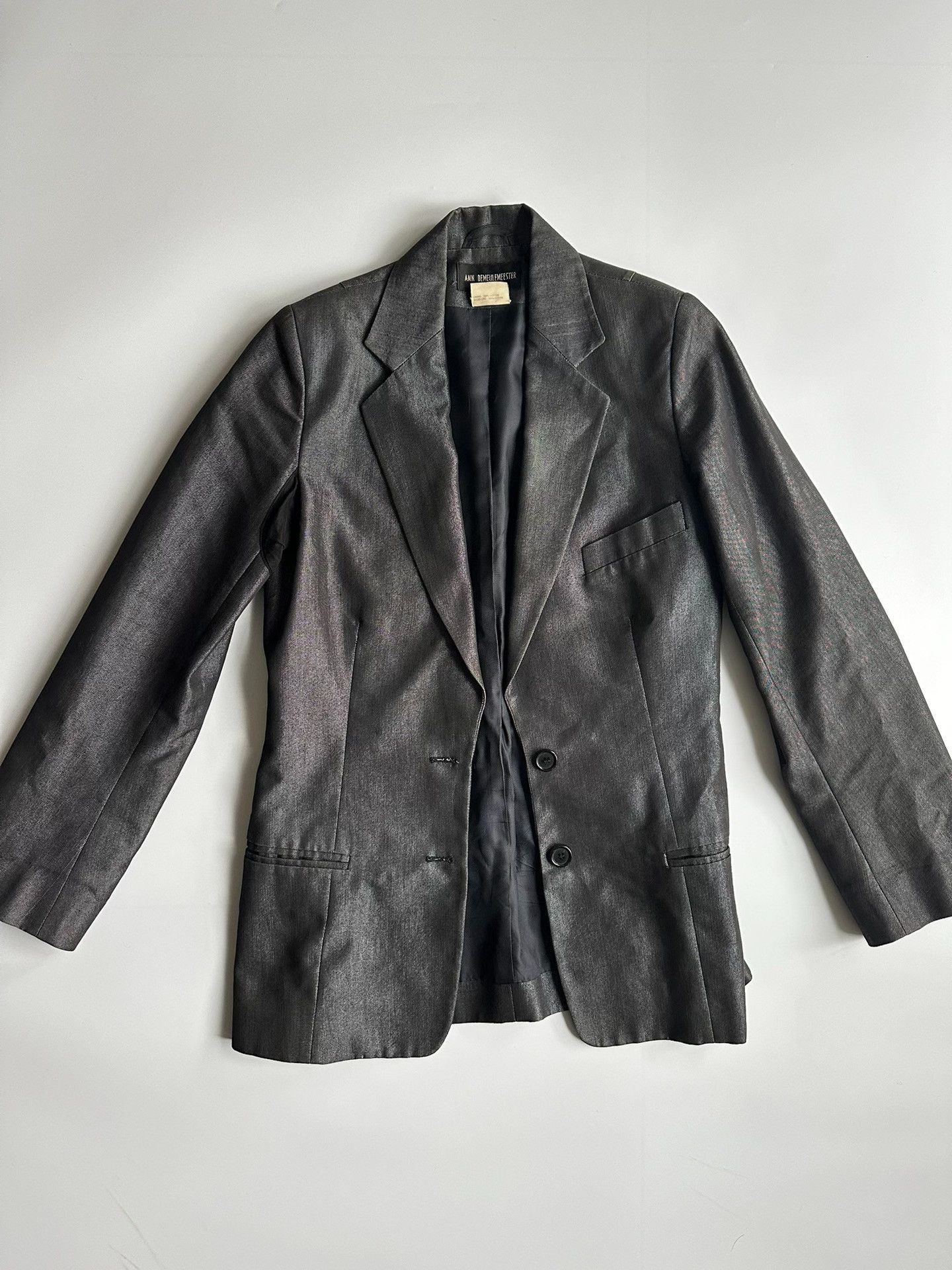 Ann Demeulemeester ANN DEMEULEMEESTER Metal suit| Size L / US 10 / IT 46 - 2 Thumbnail
