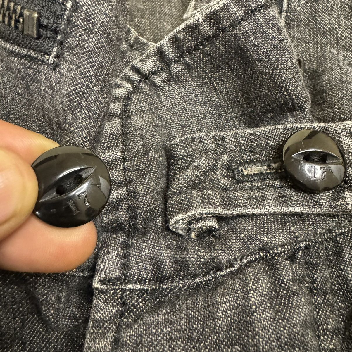 Neighborhood NEIGHBORHOOD BLACK WASHED DENIM JACKET Size US M / EU 48-50 / 2 - 5 Thumbnail