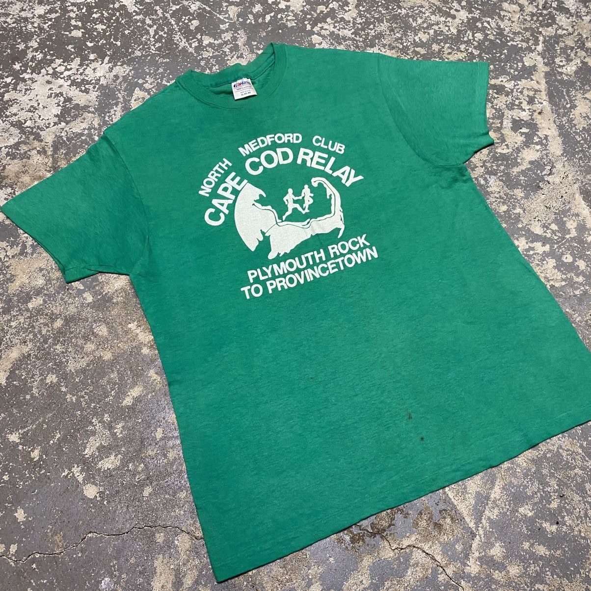 Japanese Brand × Vintage Vintage North Medford Plymouth Rock Running Club Flock Print Size US XL / EU 56 / 4 - 9 Thumbnail