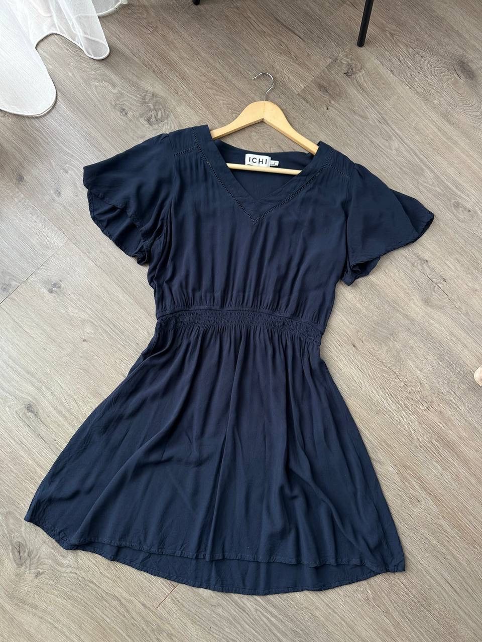 Japanese Brand × Vintage Vintage Japanese ICHI Blue Women’s Dress Size M / US 6-8 / IT 42-44 - 7 Thumbnail