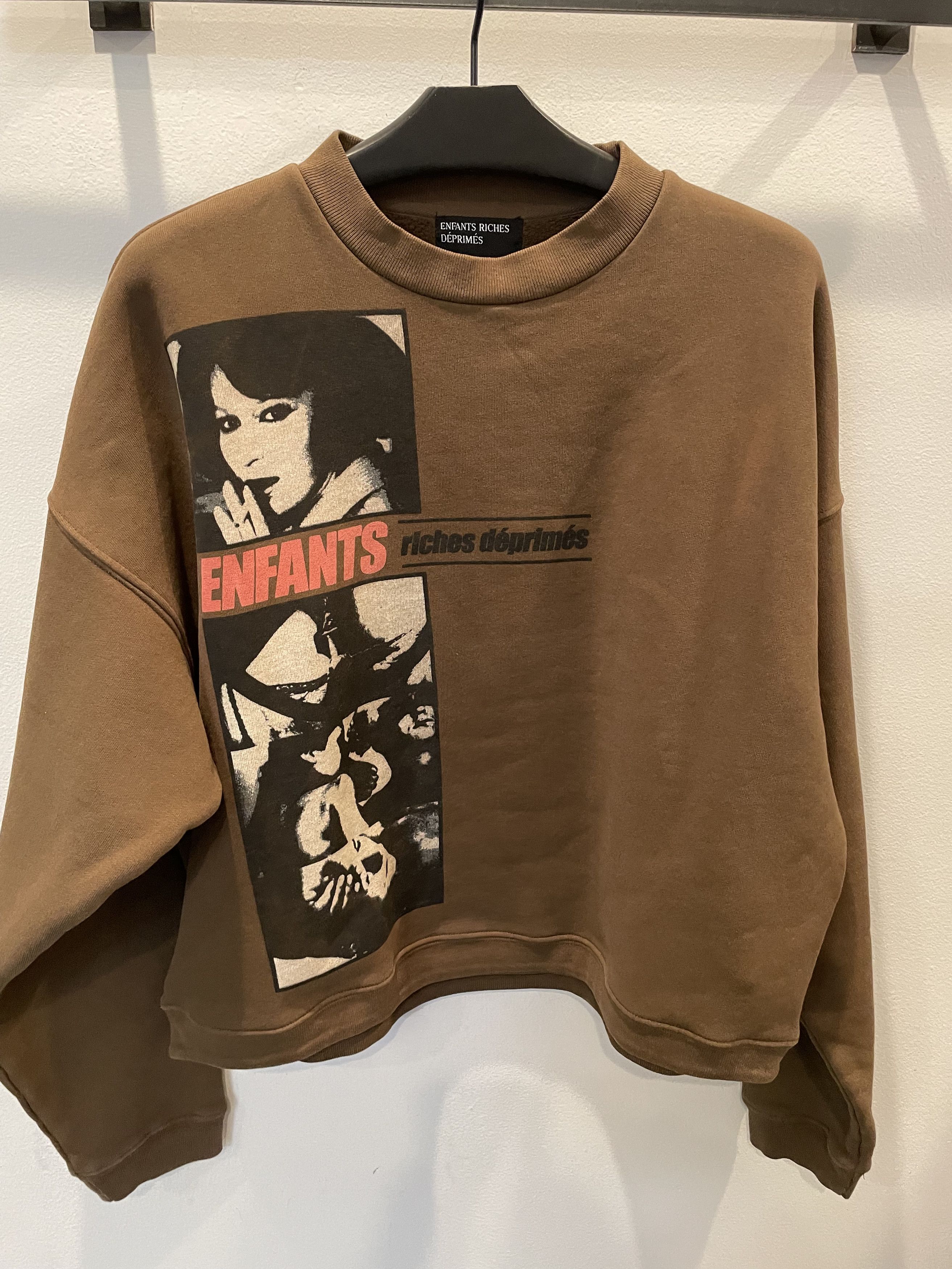 Enfants Riches Deprimes ERD Vol III Brown Crewneck Size US L / EU 52-54 / 3 - 7 Thumbnail