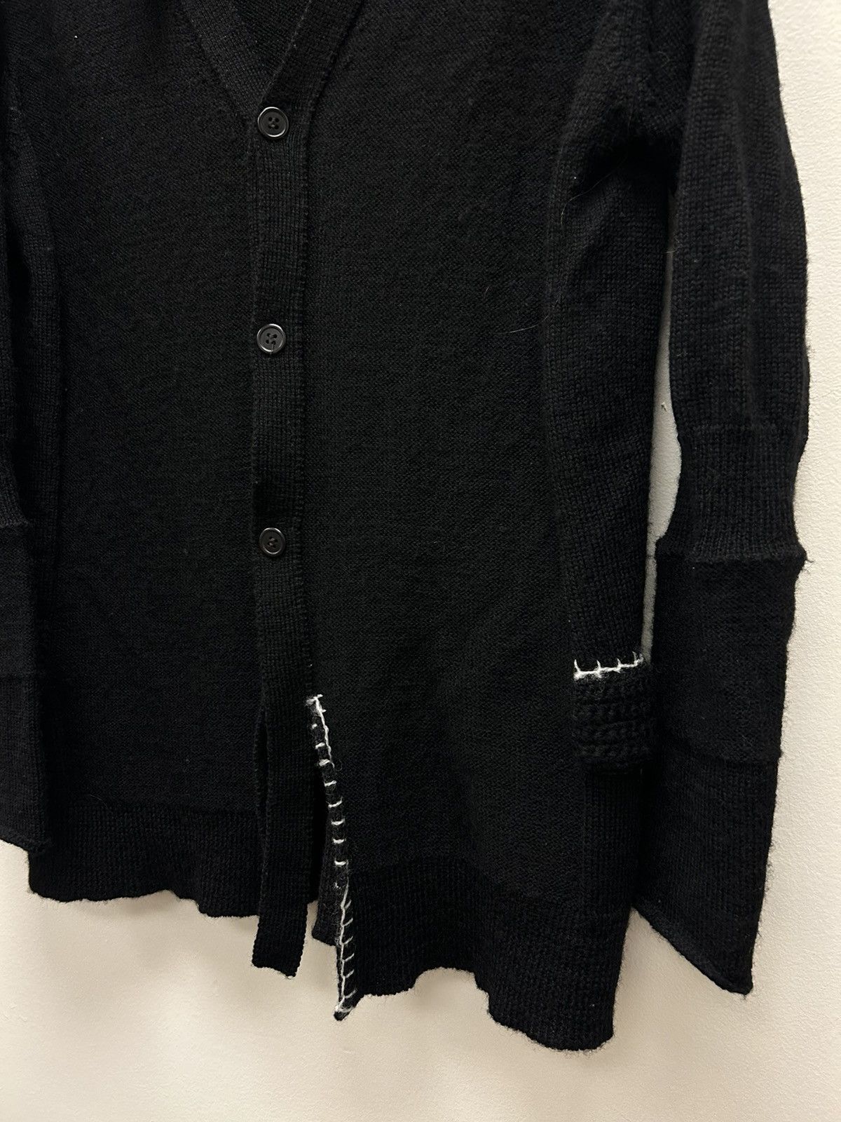 Yohji Yamamoto Frankenstein Stitch Reconstructed Cardigan Size US M / EU 48-50 / 2 - 3 Thumbnail