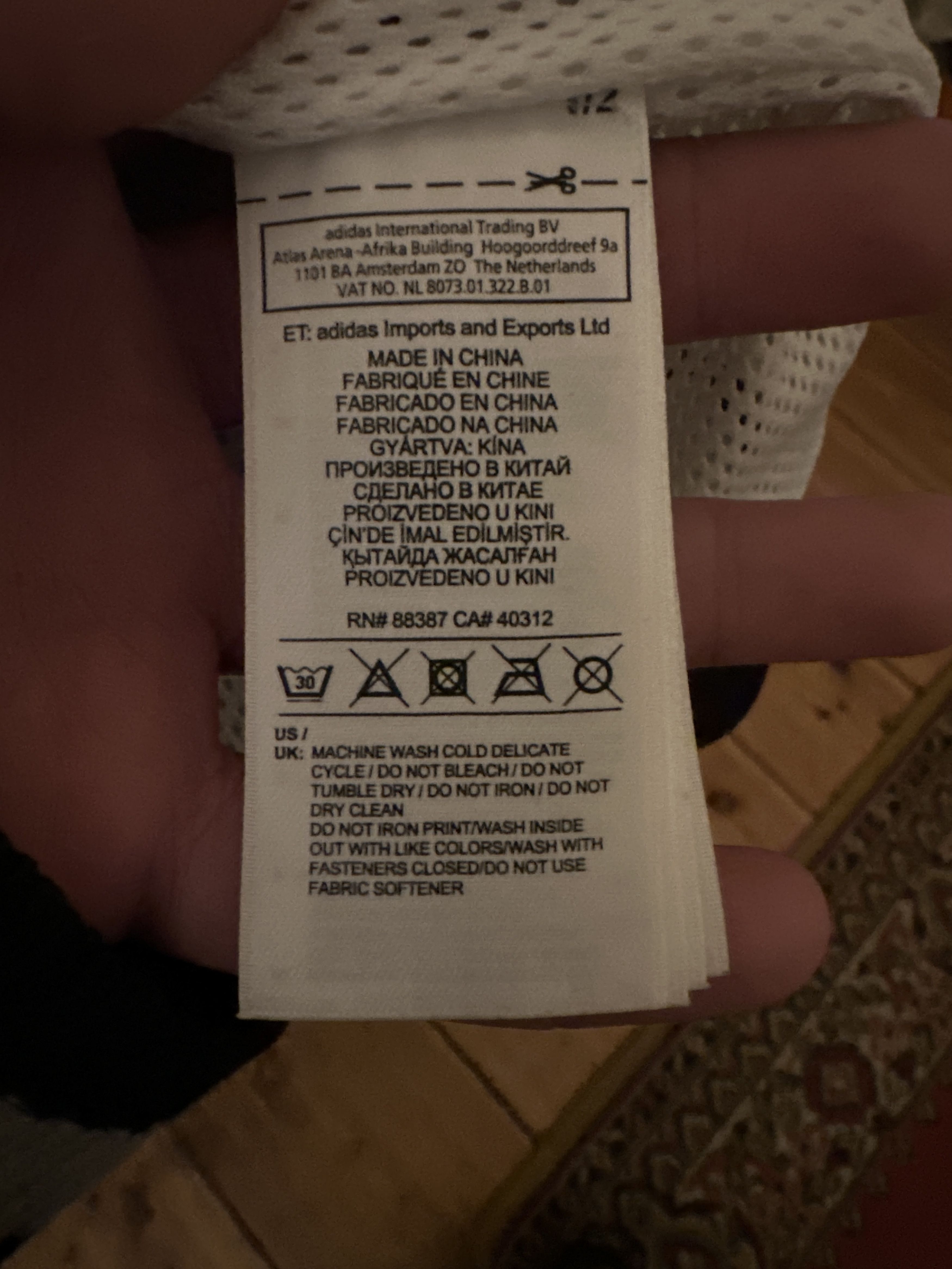 Adidas × Alexander Wang adidas Originals x Alexander Wang Track Jacket FACE SIDE2018 Size US L / EU 52-54 / 3 - 6 Thumbnail