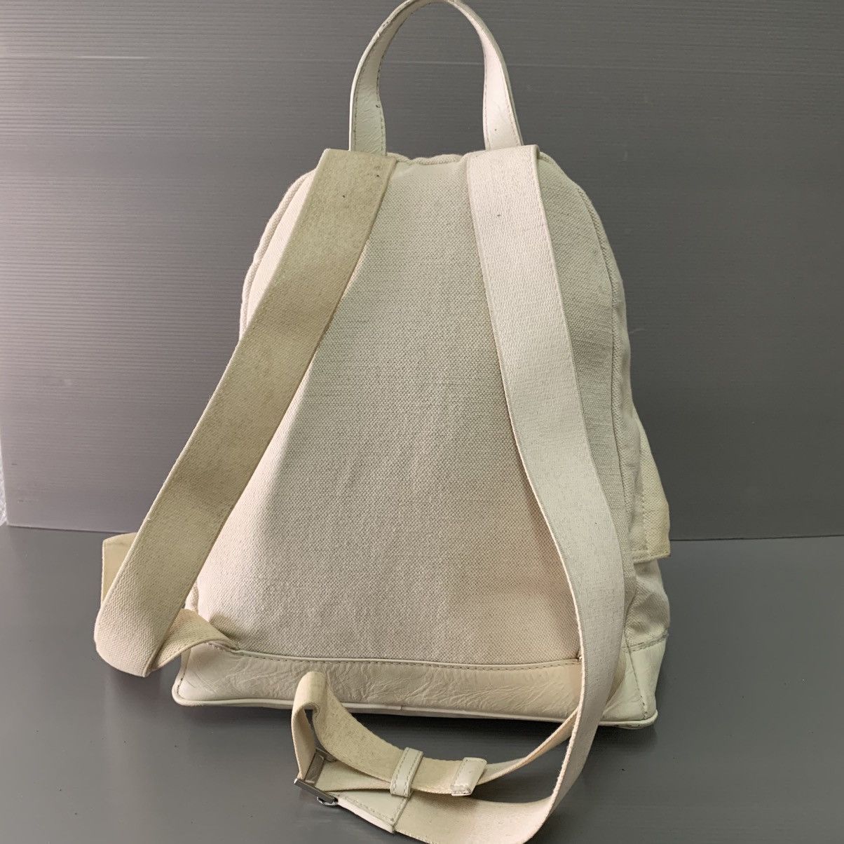 Balenciaga Balenciaga Canvas Backpack Bag Size ONE SIZE - 3 Thumbnail