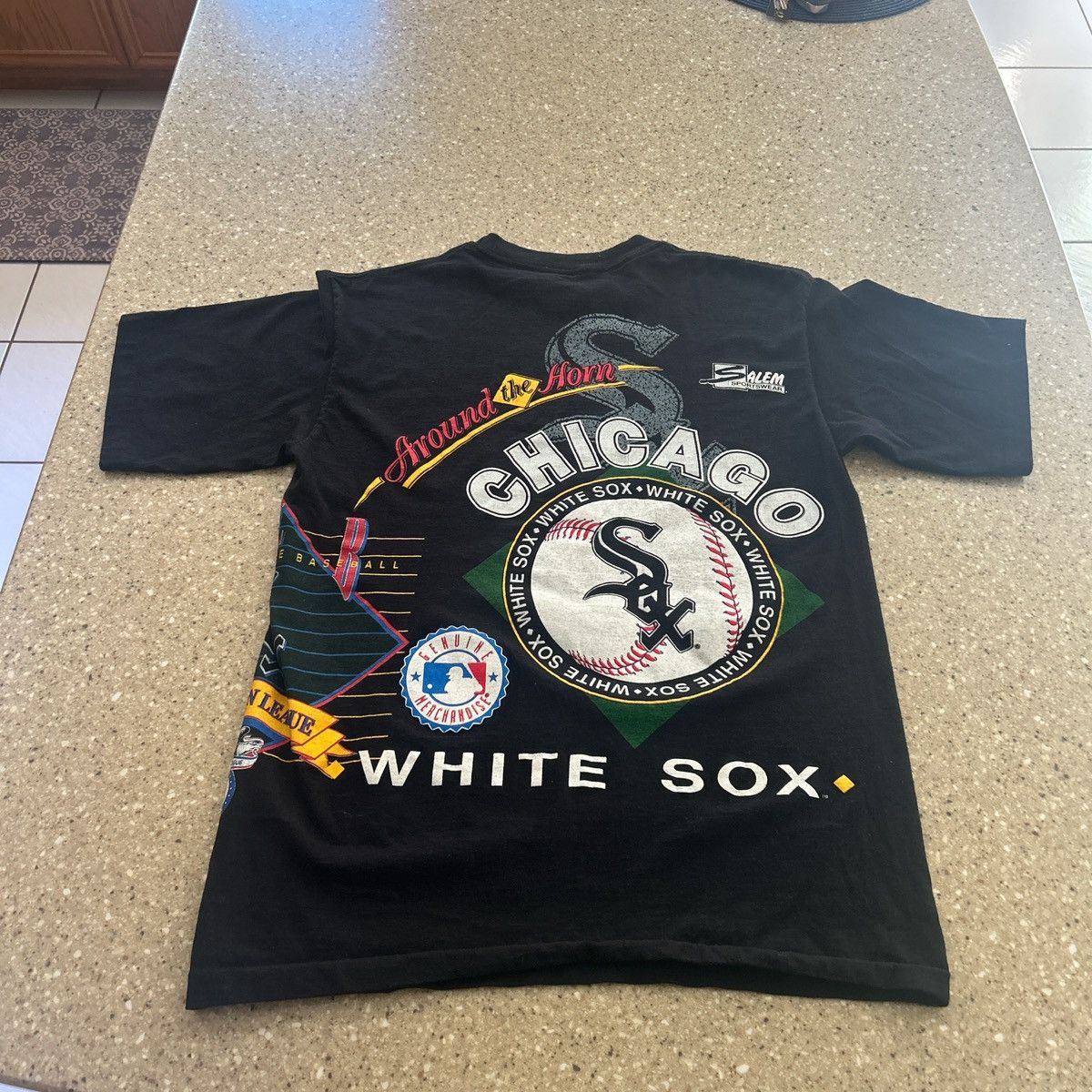 Salem Sportswear Chicago White Sox AOP T Shirt Size US L / EU 52-54 / 3 - 2 Thumbnail