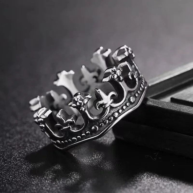 Jewelry Crown King Ring Size ONE SIZE - 4 Thumbnail