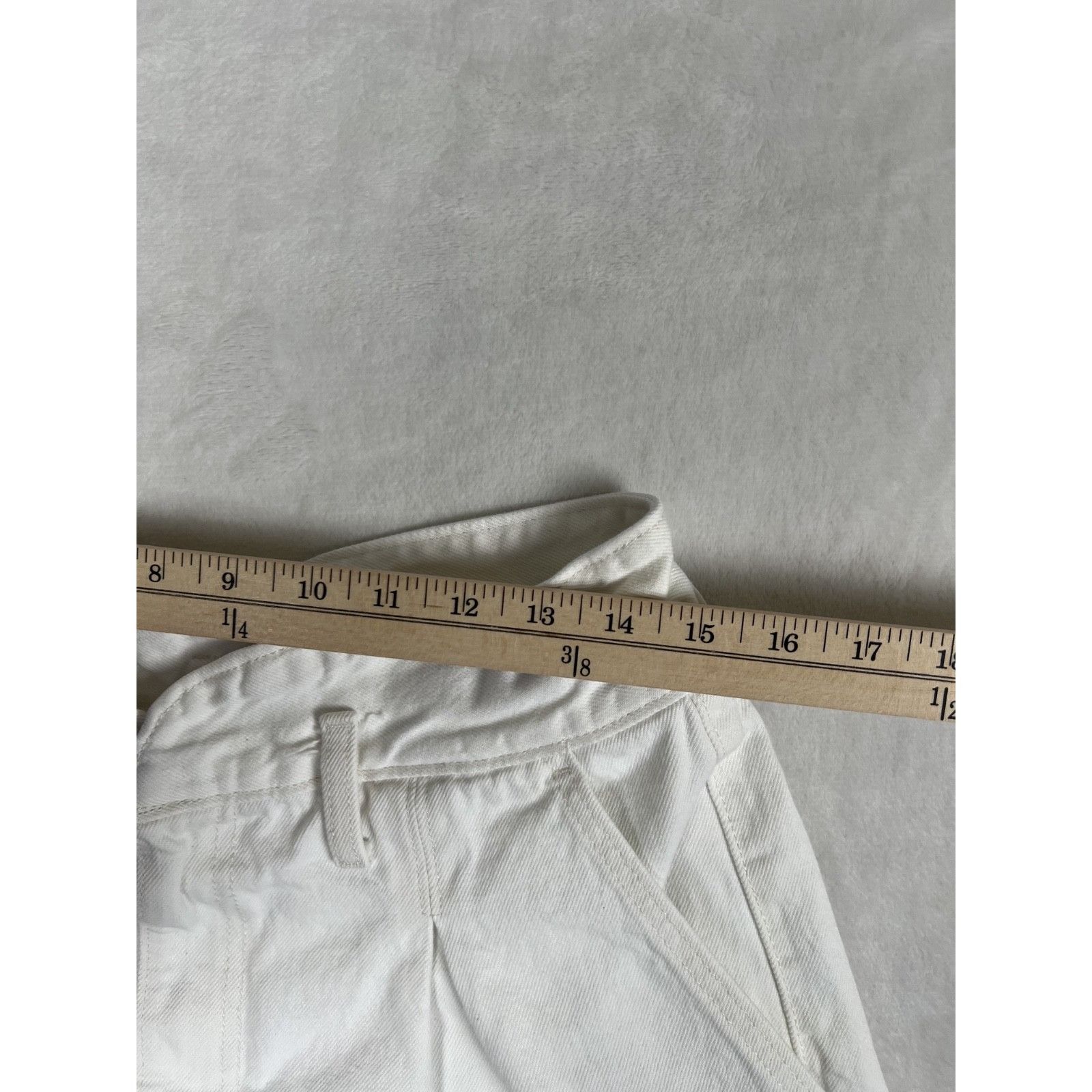 Levi's Vintage Levi's Shorts Womens 30 White High Rise Pleated Fron Size 30" / US 8 / IT 44 - 3 Thumbnail