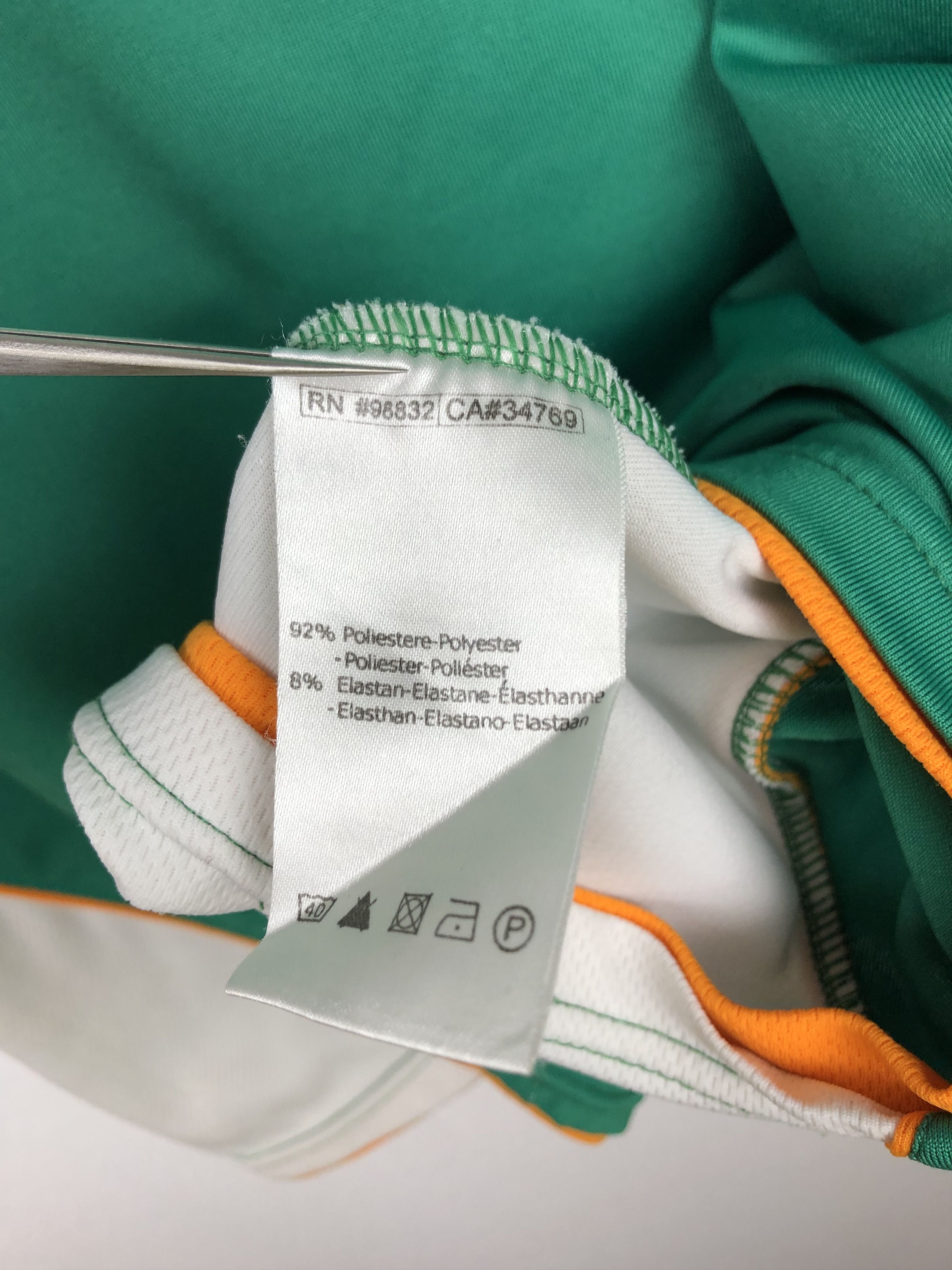 Vintage Werder Bremen football shirt 2007 Soccer Diego Kappa Jersey Size US M / EU 48-50 / 2 - 8 Thumbnail