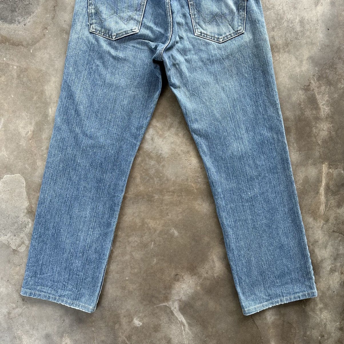 Japanese Brand Vintage Edwin Faded Rusty Denim Jean Pant W32 Size US 32 / EU 48 - 11 Thumbnail