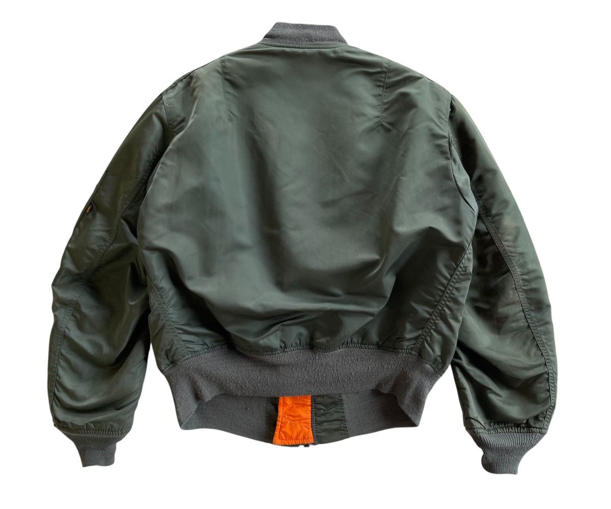 Alpha Industries Vintage Alpha Industries MA-1 Bomber Jacket Size US M / EU 48-50 / 2 - 9 Thumbnail