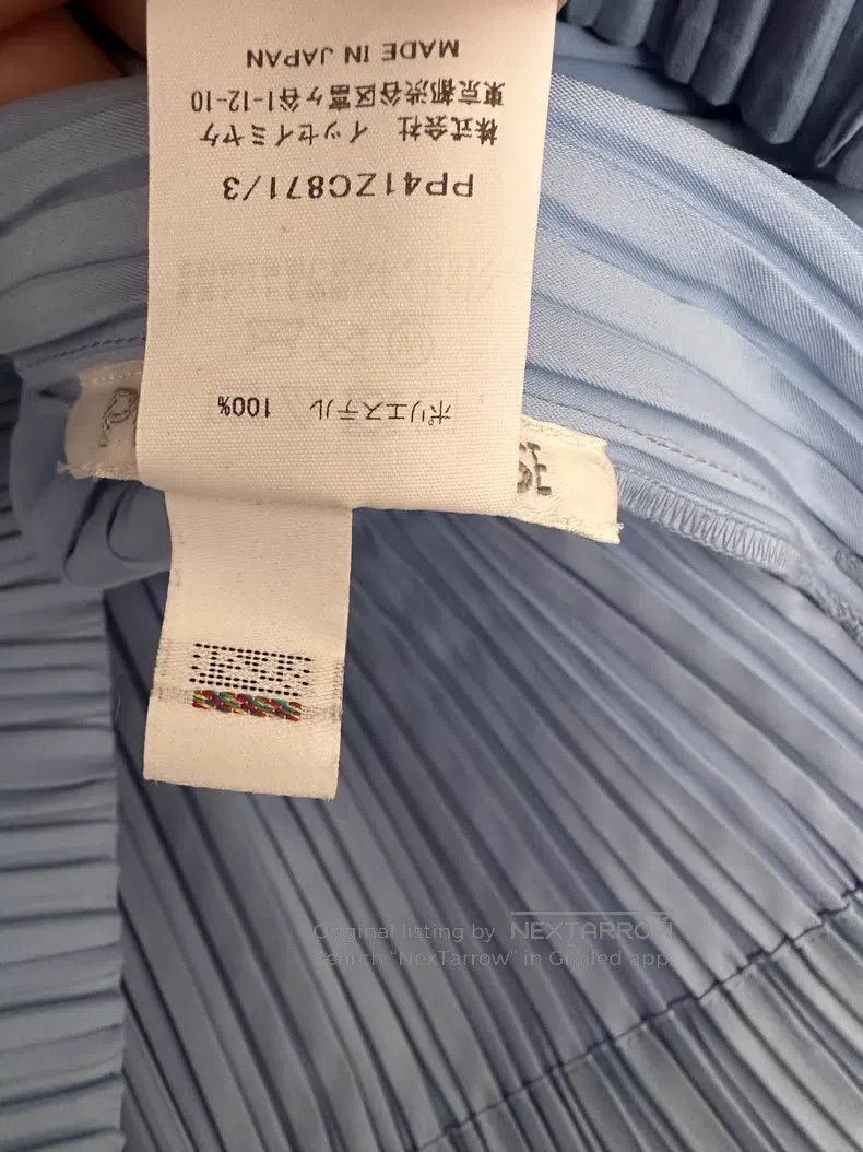 Issey Miyake Issey Miyake Eggshell Blue Coat Size L / US 10 / IT 46 - 5 Thumbnail