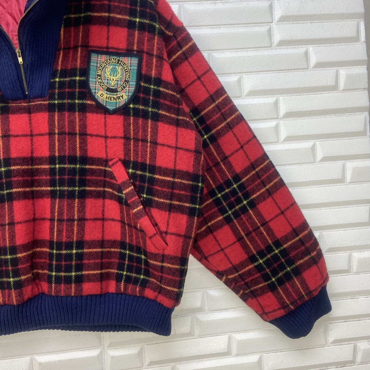 Other Vintage O Henry Checkered Tartans Wool Coat Size US M / EU 48-50 / 2 - 4 Thumbnail