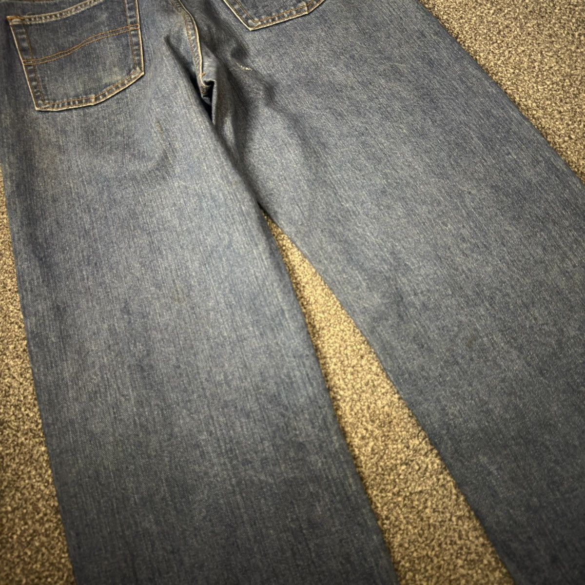 Japanese Brand 🔥🇯🇵 Vintage 90s Baggy Big John Y2K Style Denim Size US 32 / EU 48 - 9 Thumbnail