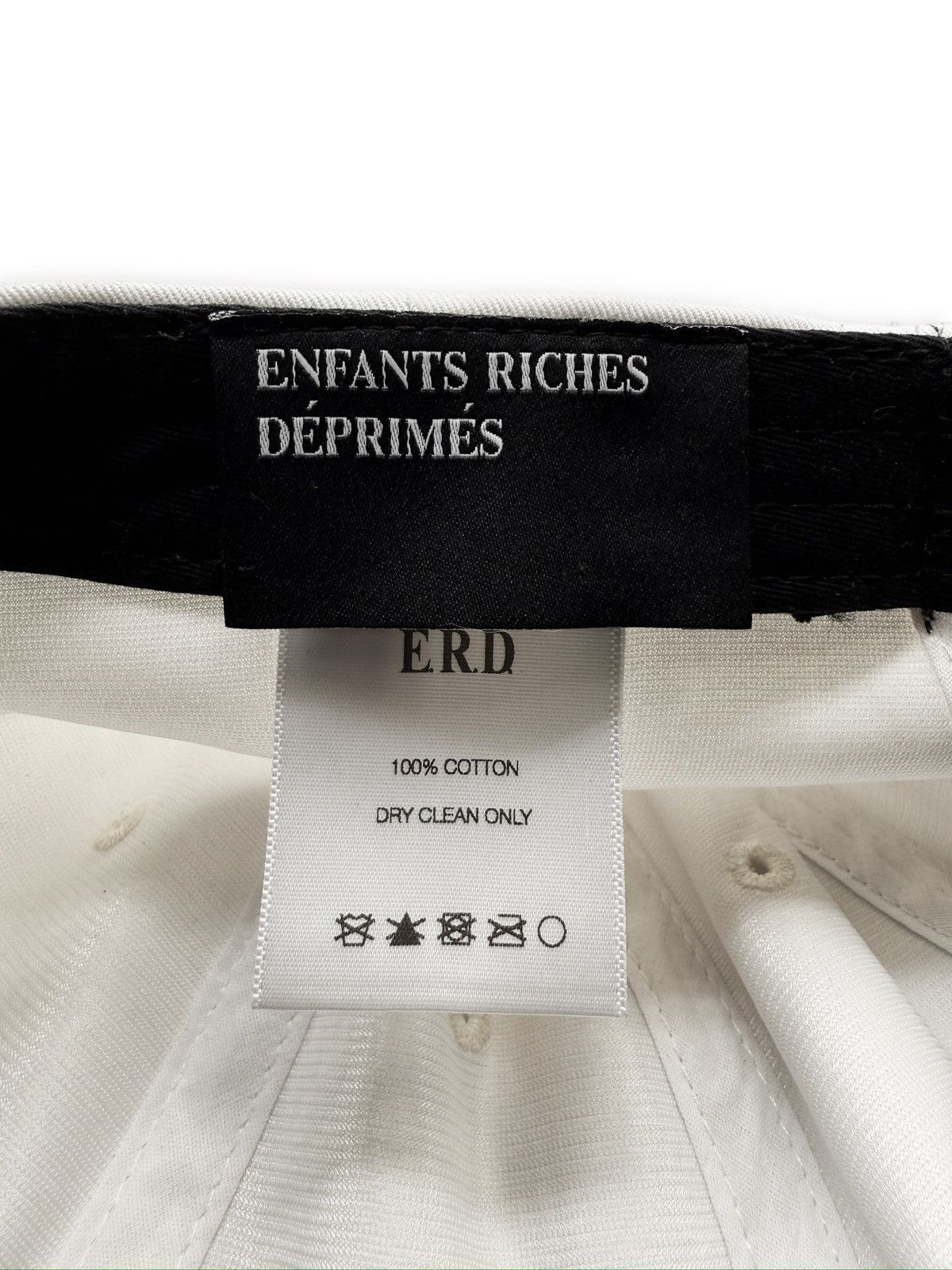 Enfants Riches Deprimes Anti Public Library Enfants Riches Deprimes Strap Back Hat Size ONE SIZE - 4 Thumbnail